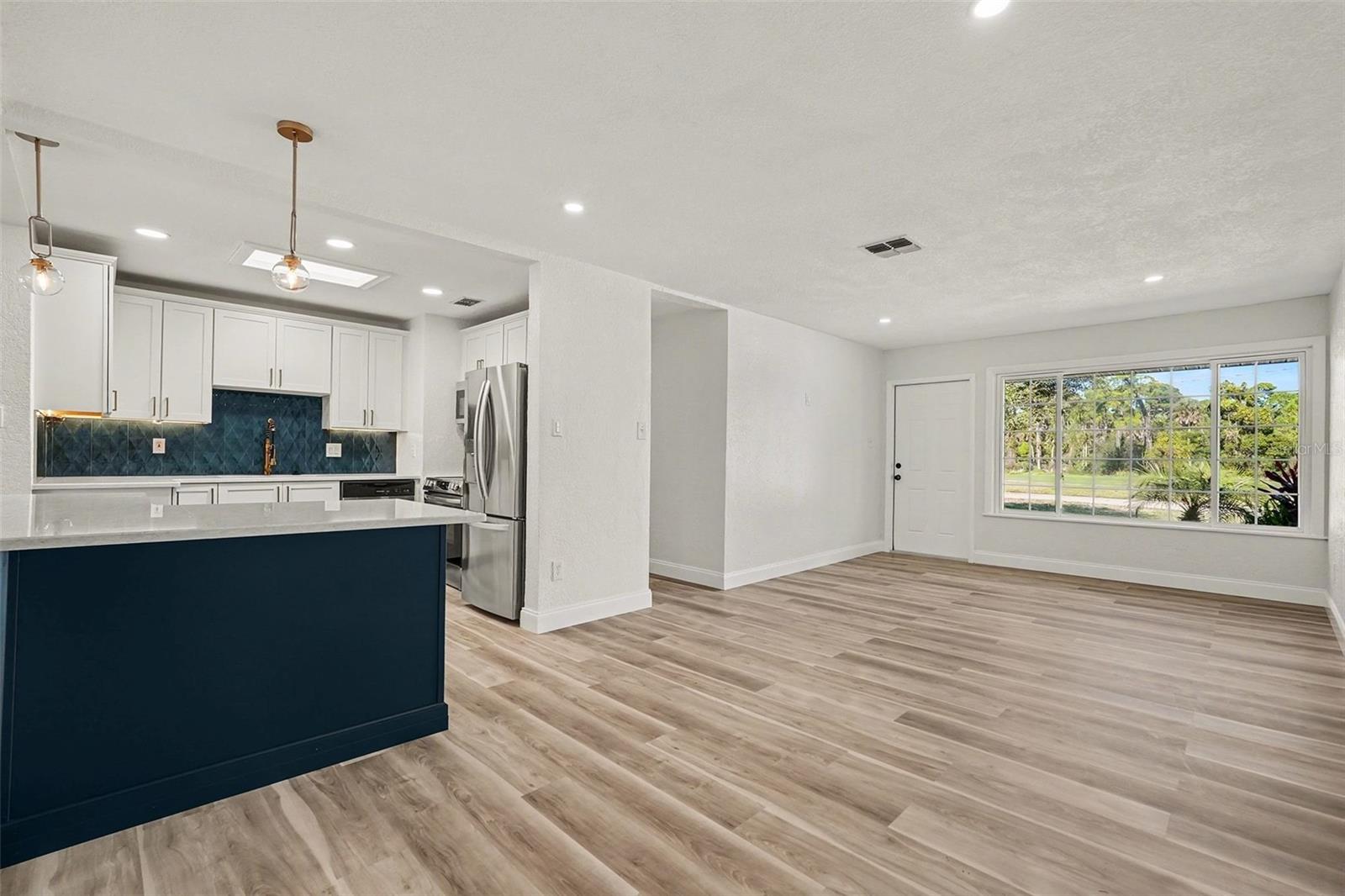 KITCHEN TO LIVING ROOM