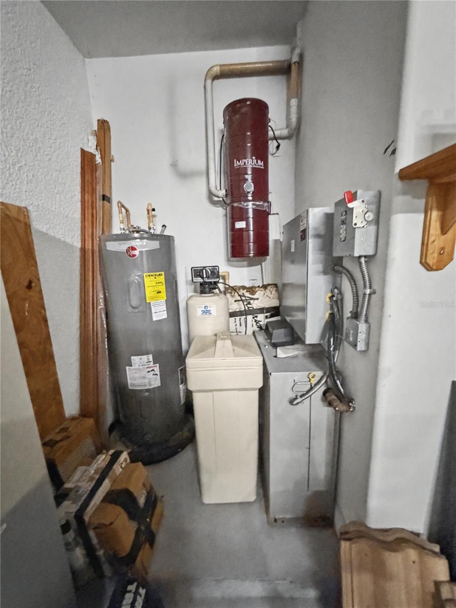 Central Vacuum and Water Softener