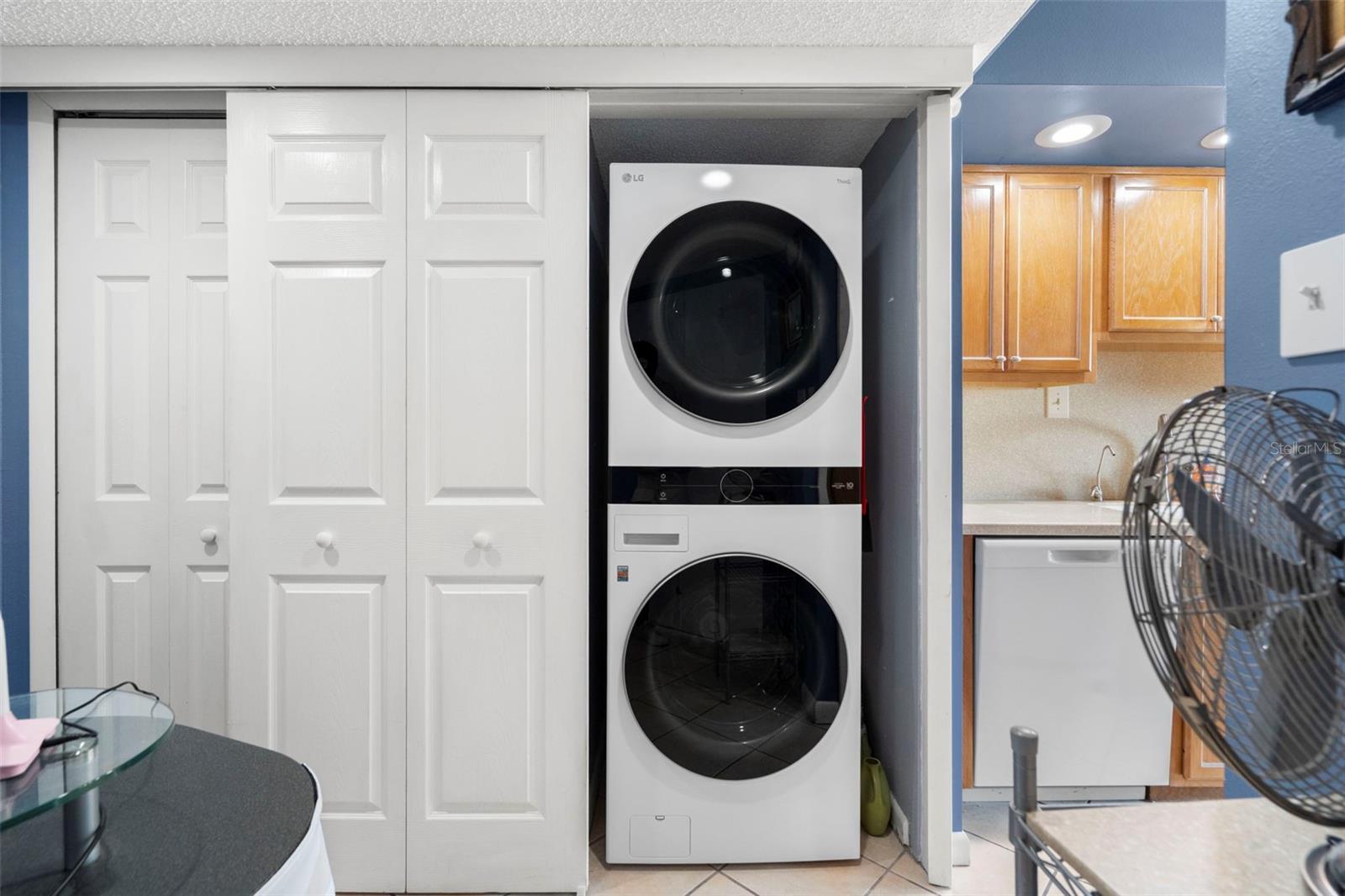 Full size laundry appliances