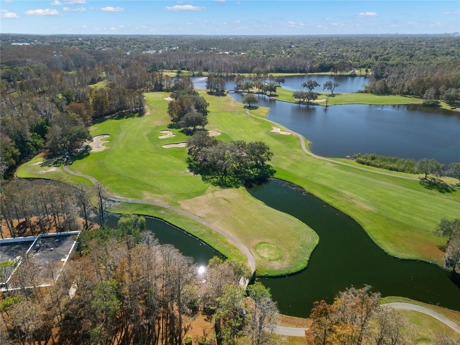 Island Golf Course with Innisbrook Lake