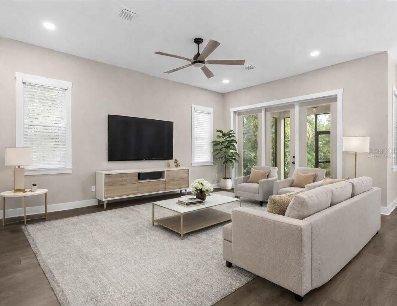 Living SpaceVirtually Staged Photo