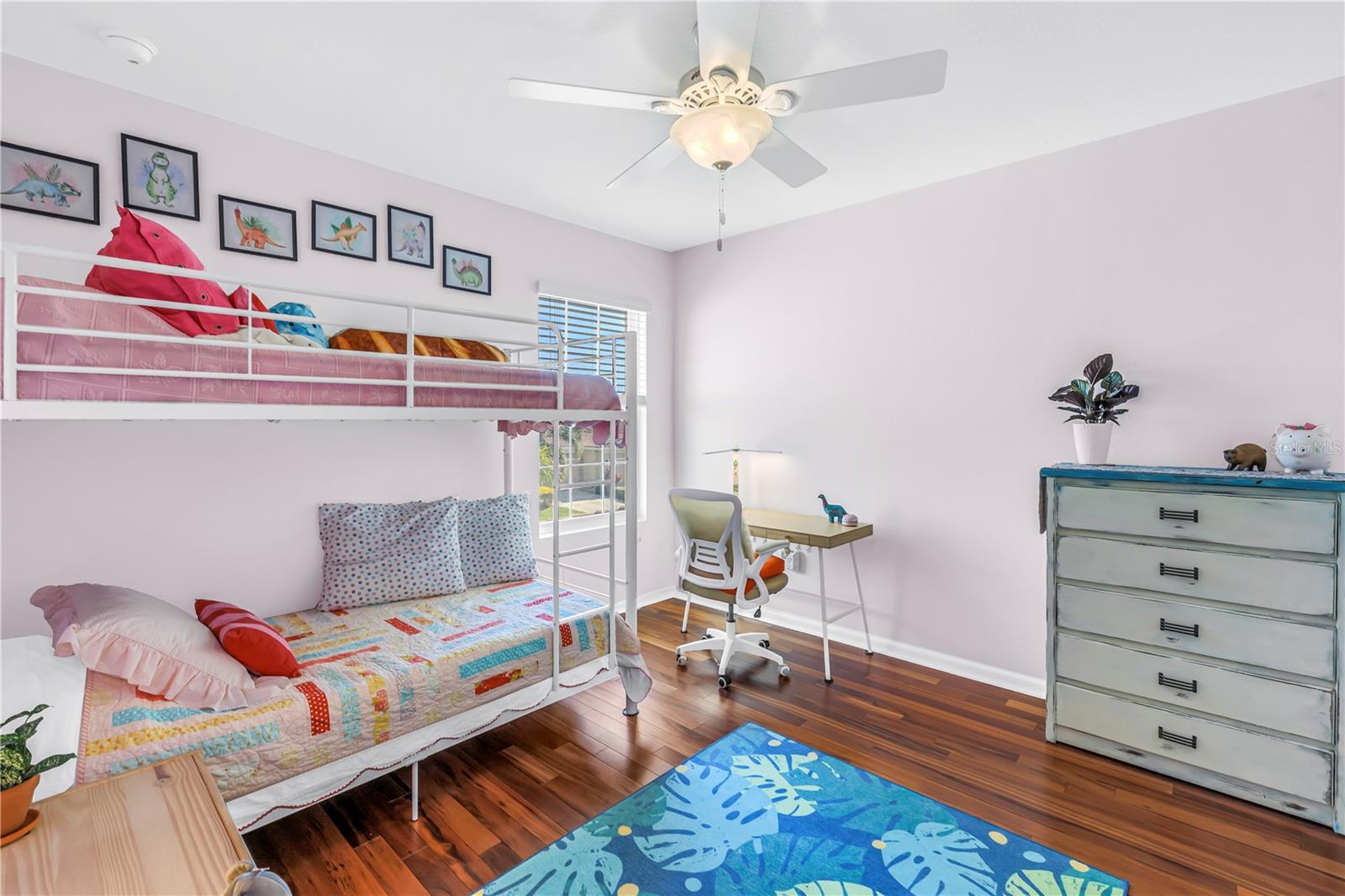 Bedroom #2 with walk- in closet