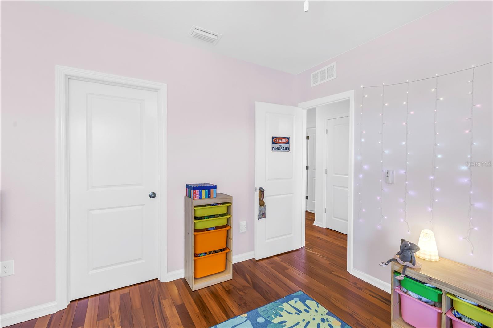 Bedroom #2 with walk-in closet