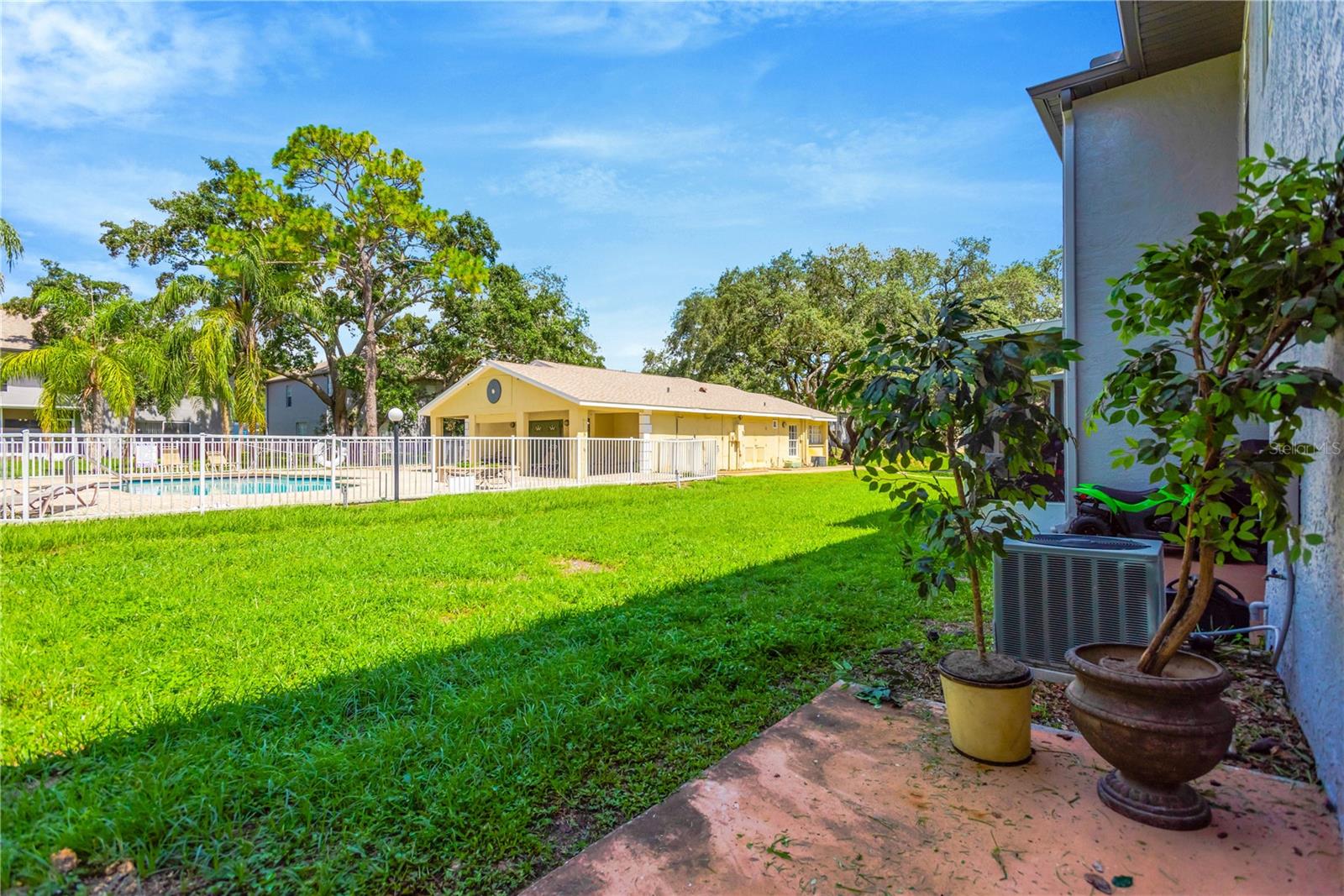 Just a few short steps from your back patio is your community pool to enjoy.