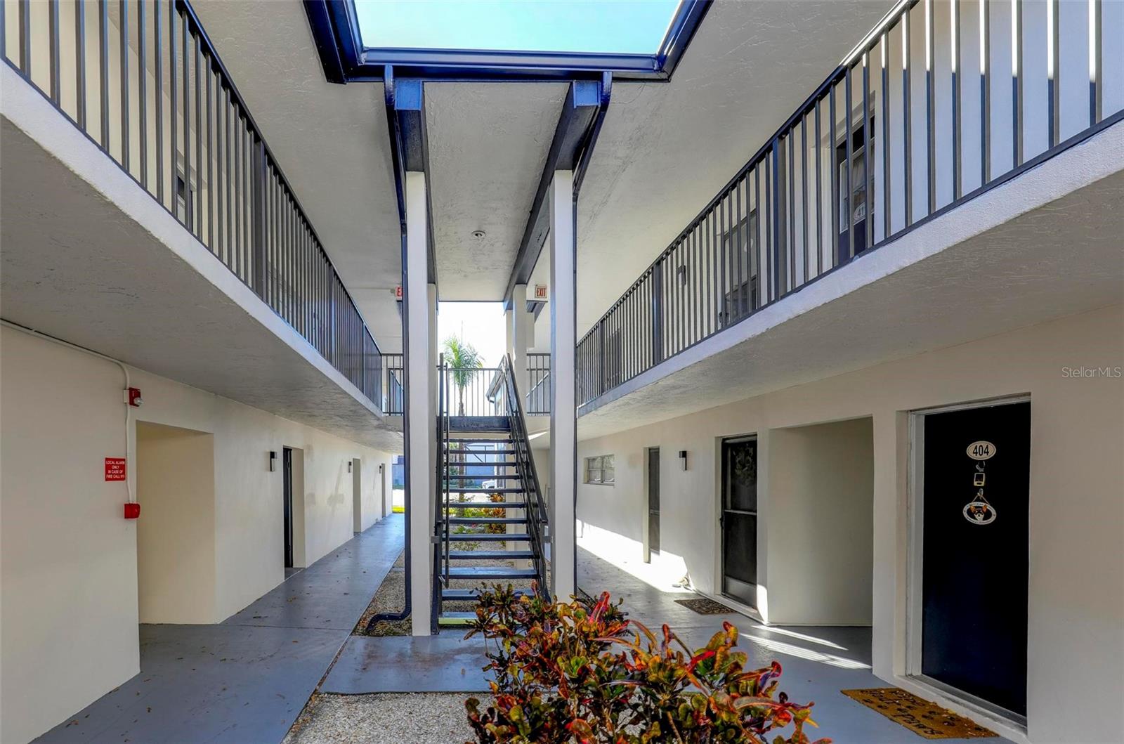 Courtyard Stair Case