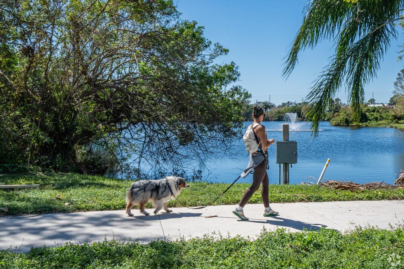 Walking paths in your backyard,