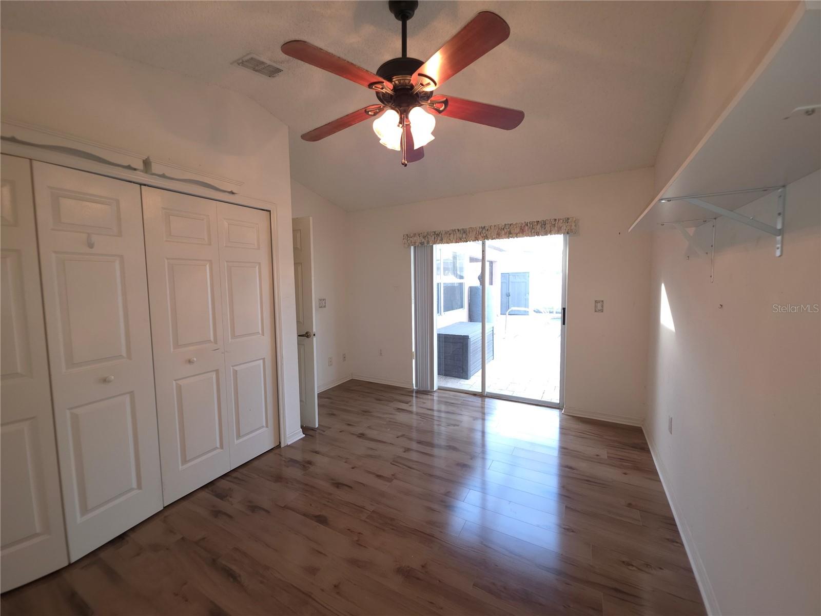 Bedroom 2 w/Pool Access