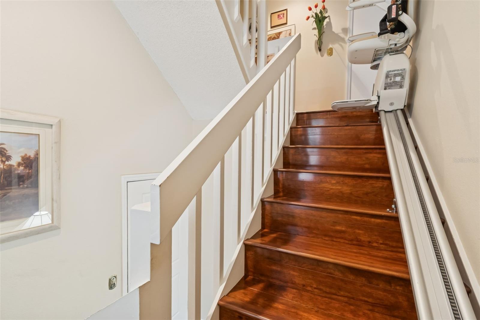 Stairway With Stair Lift