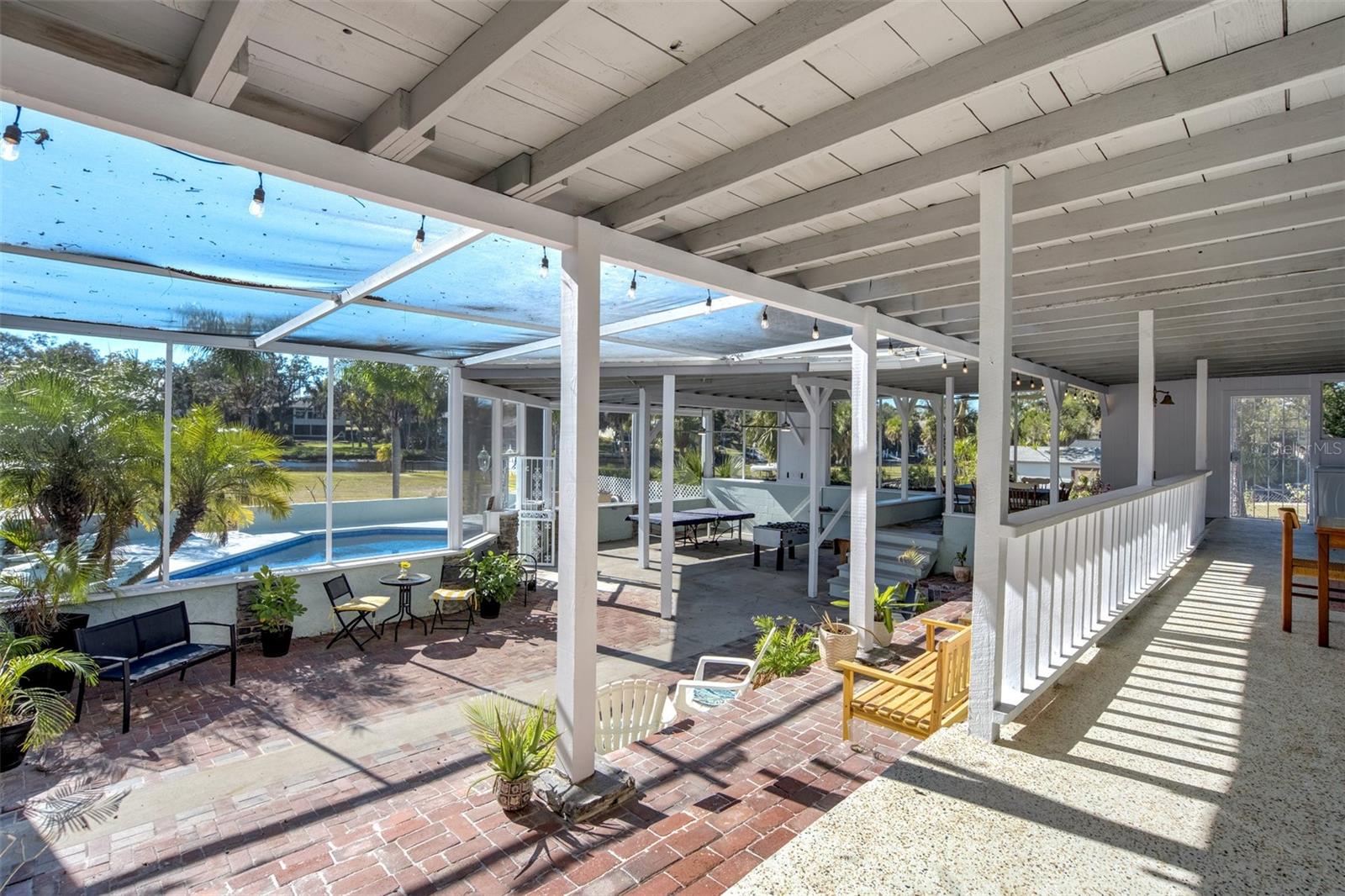 2000+/- Sq ft covered veranda