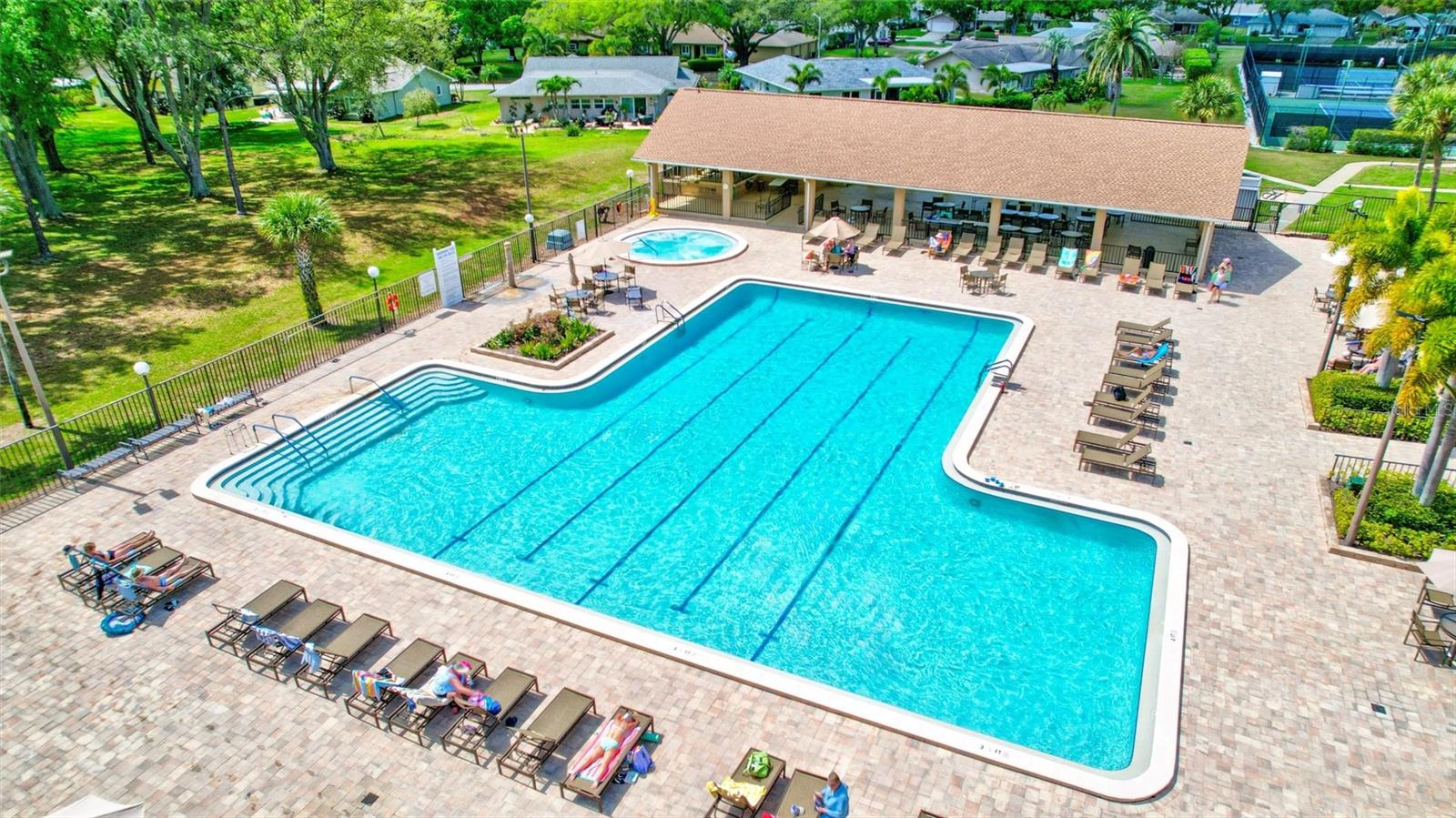 Executive heated pool