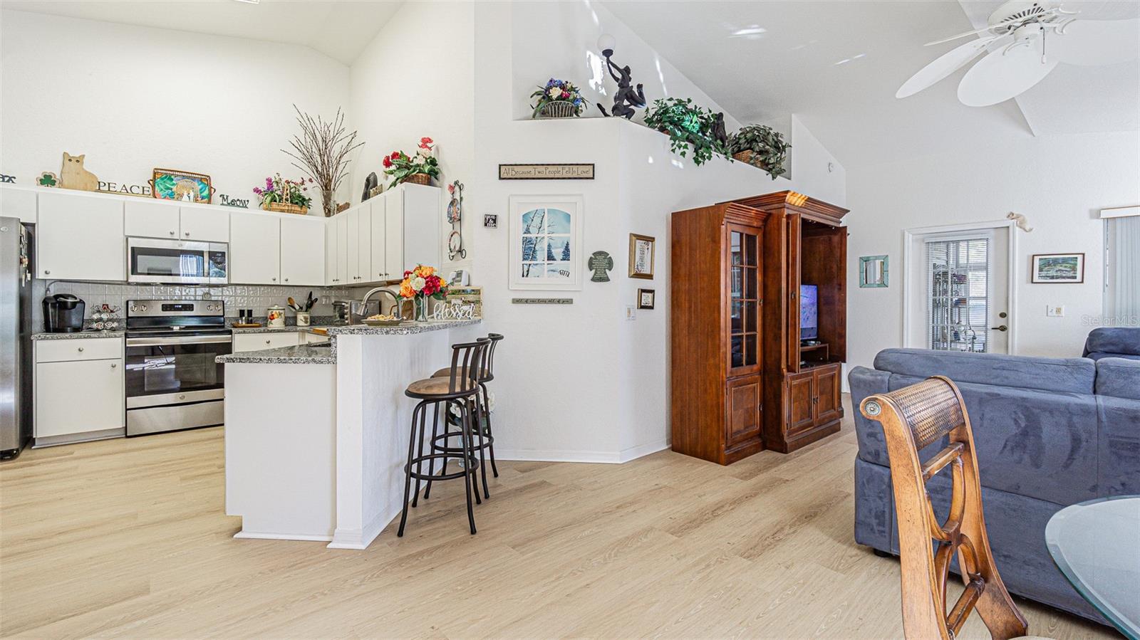 New vinyl plank flooring throughout this home.