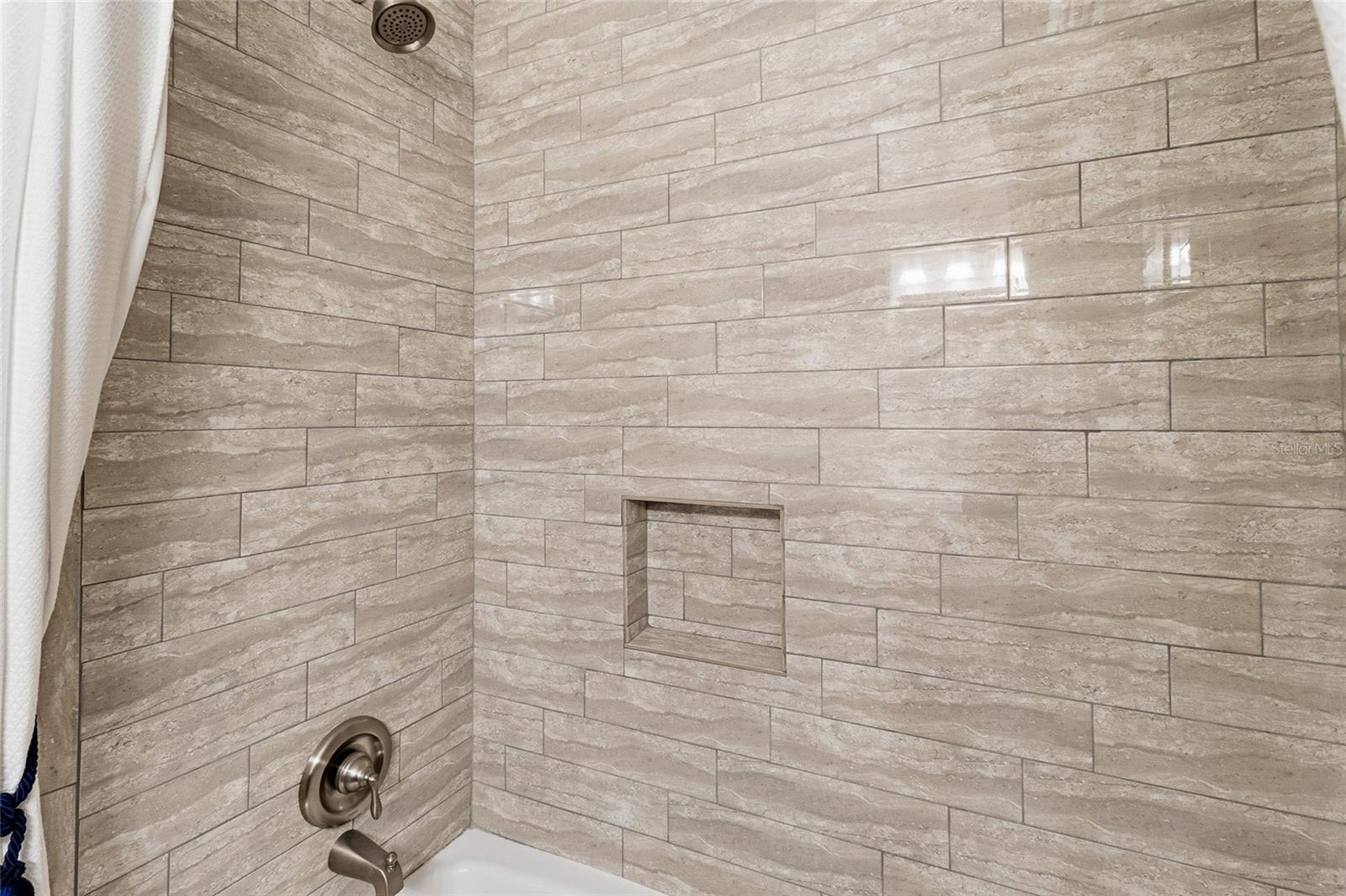 Shower tub combination -second bath.