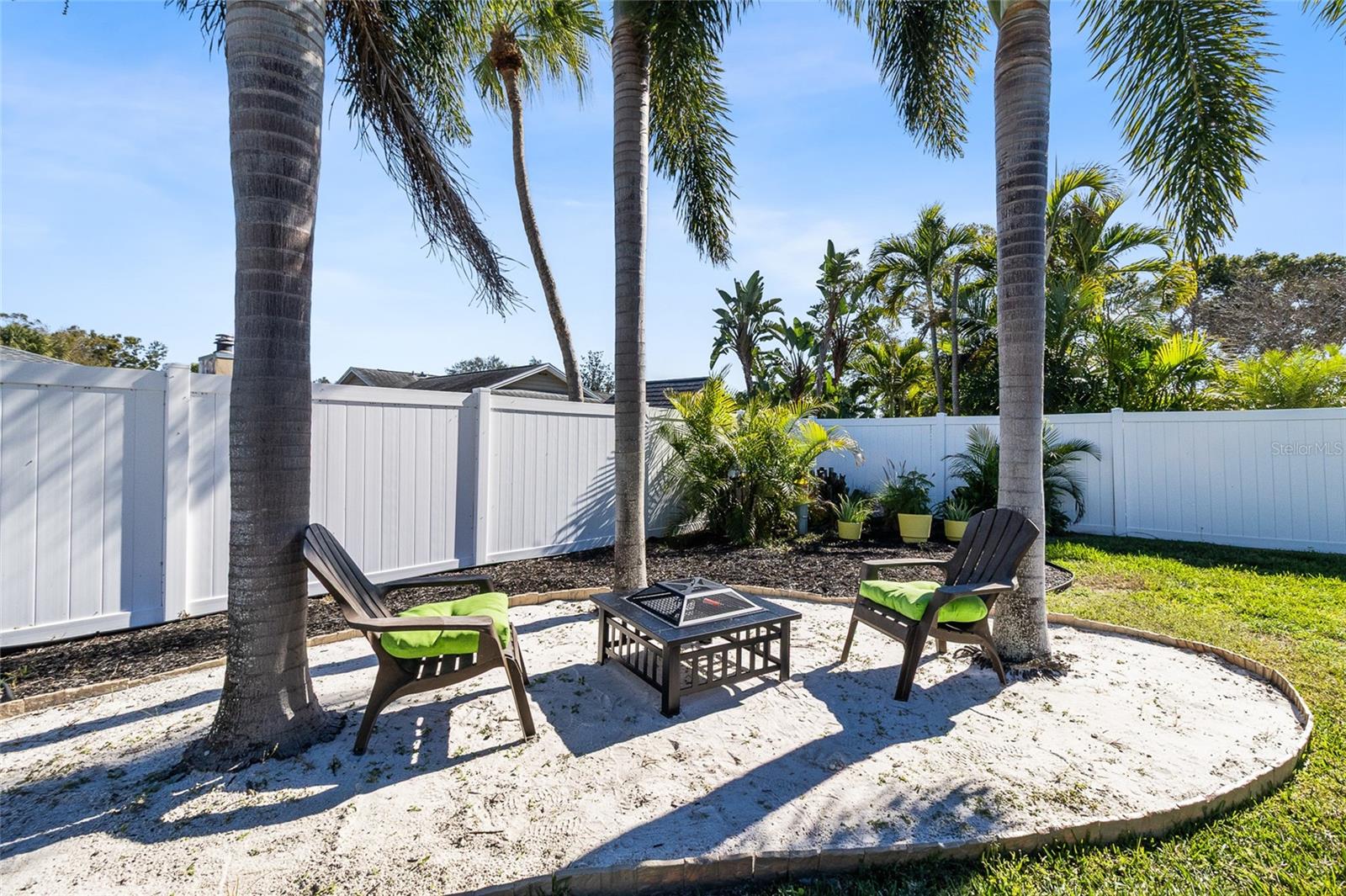 Personally designed "island oasis"