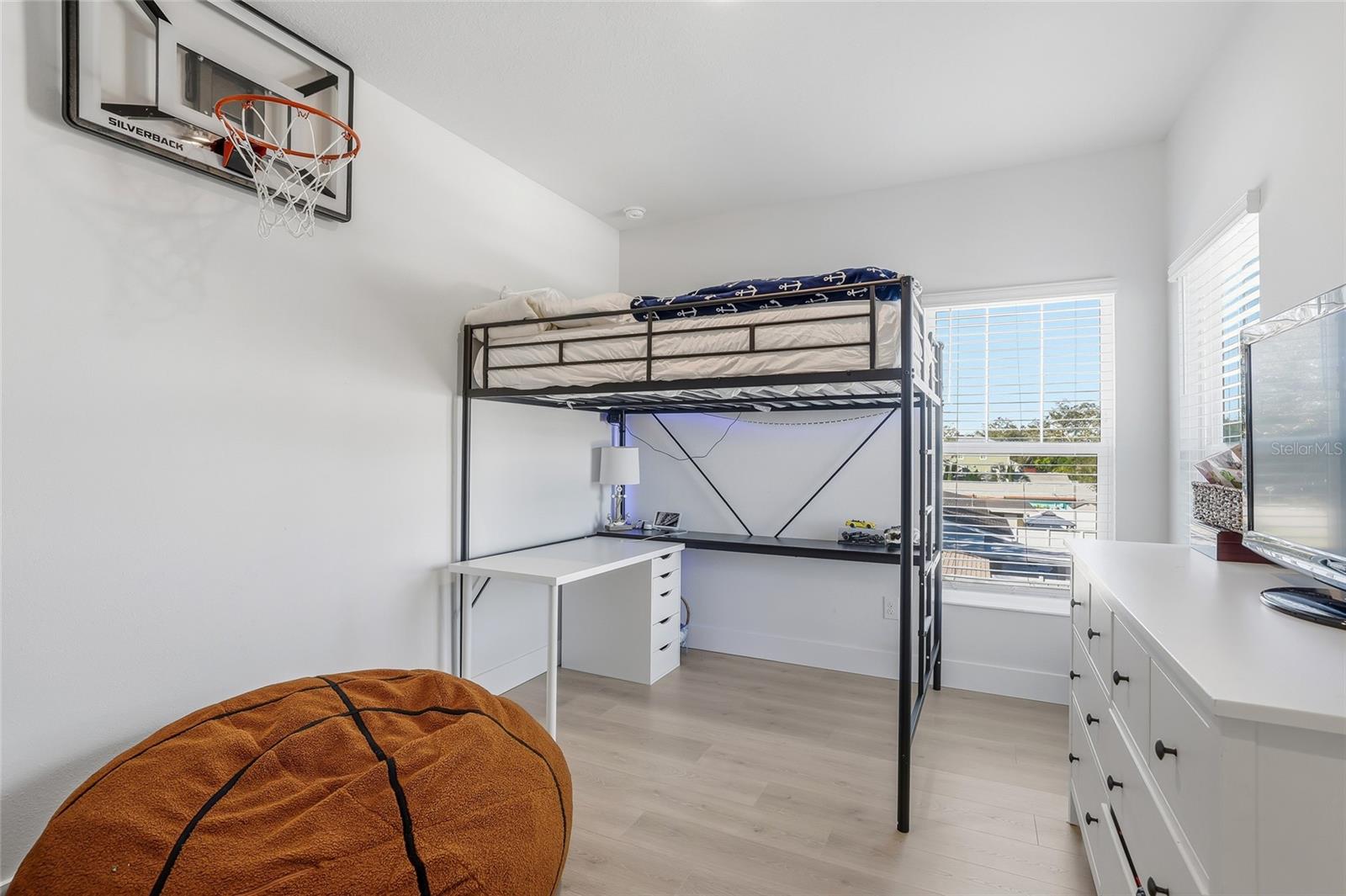 Bedroom 4 with great natural light located upstairs.