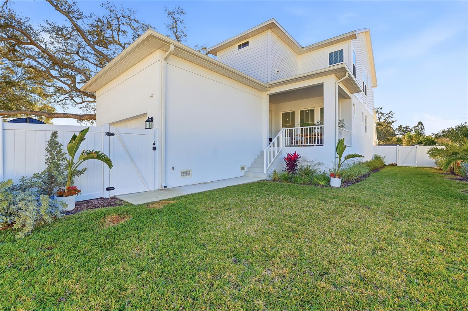 Fully fenced with alley access and plenty of space for a pool.