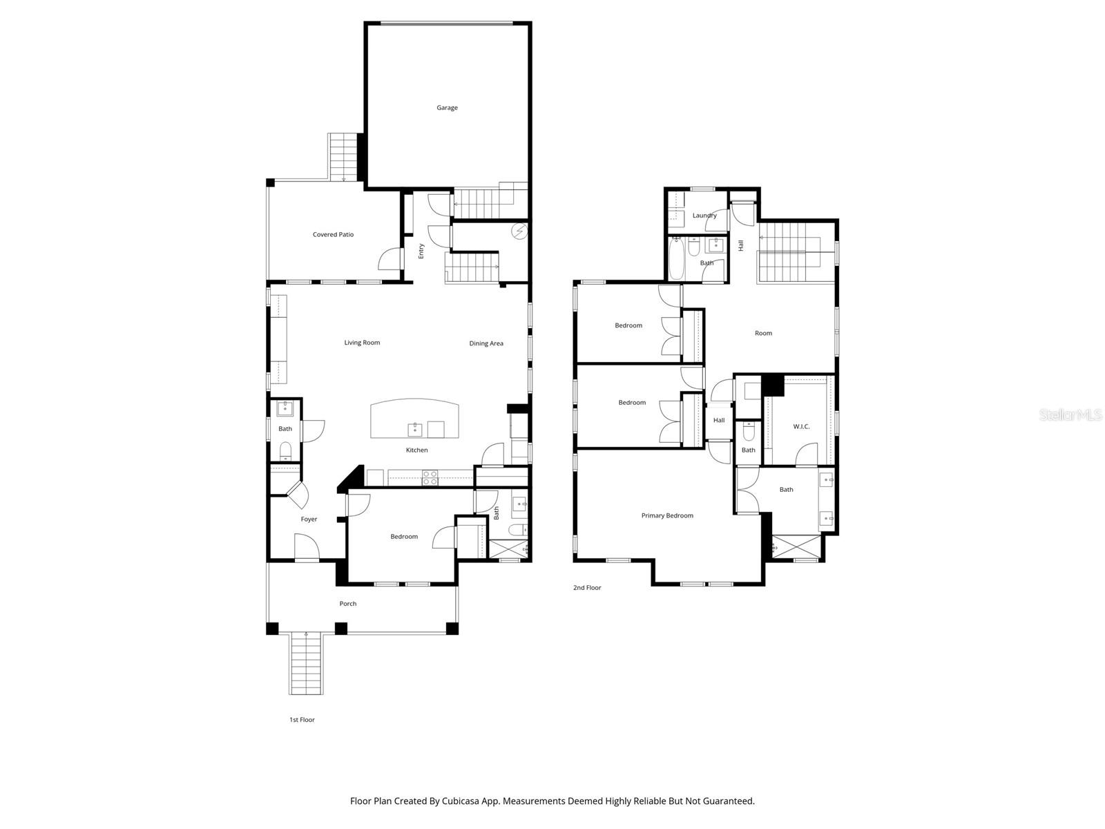 Fabulous floorplan with a bedroom and ensuite bathroom and a half bath on the first floor.