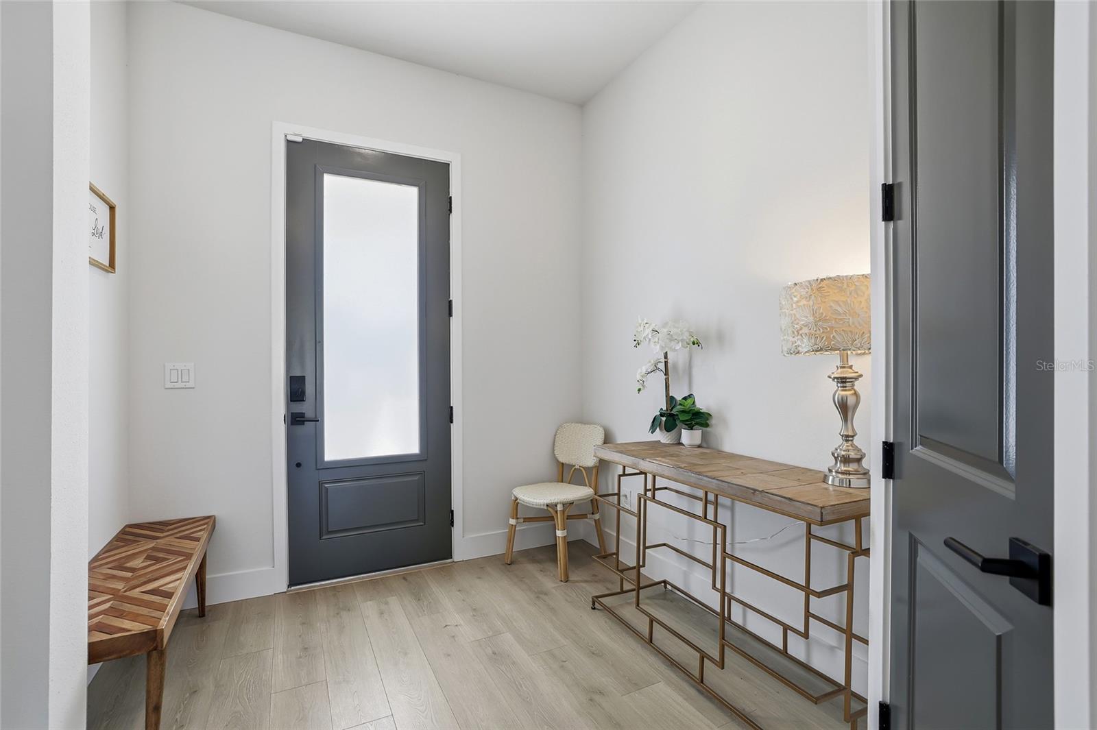 Gorgeous foyer greets you as you enter the front door.
