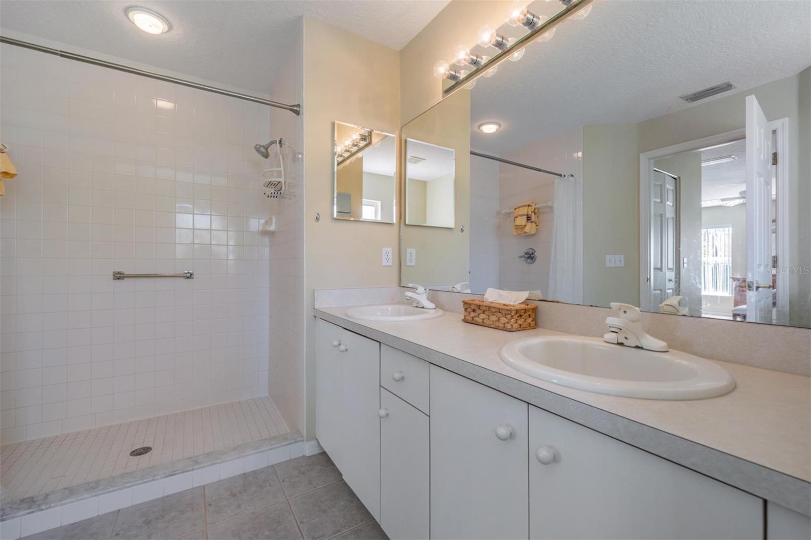 Vanity provides additional storage