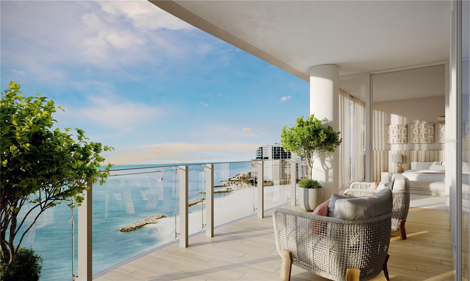 View From the Balcony - To Be Built