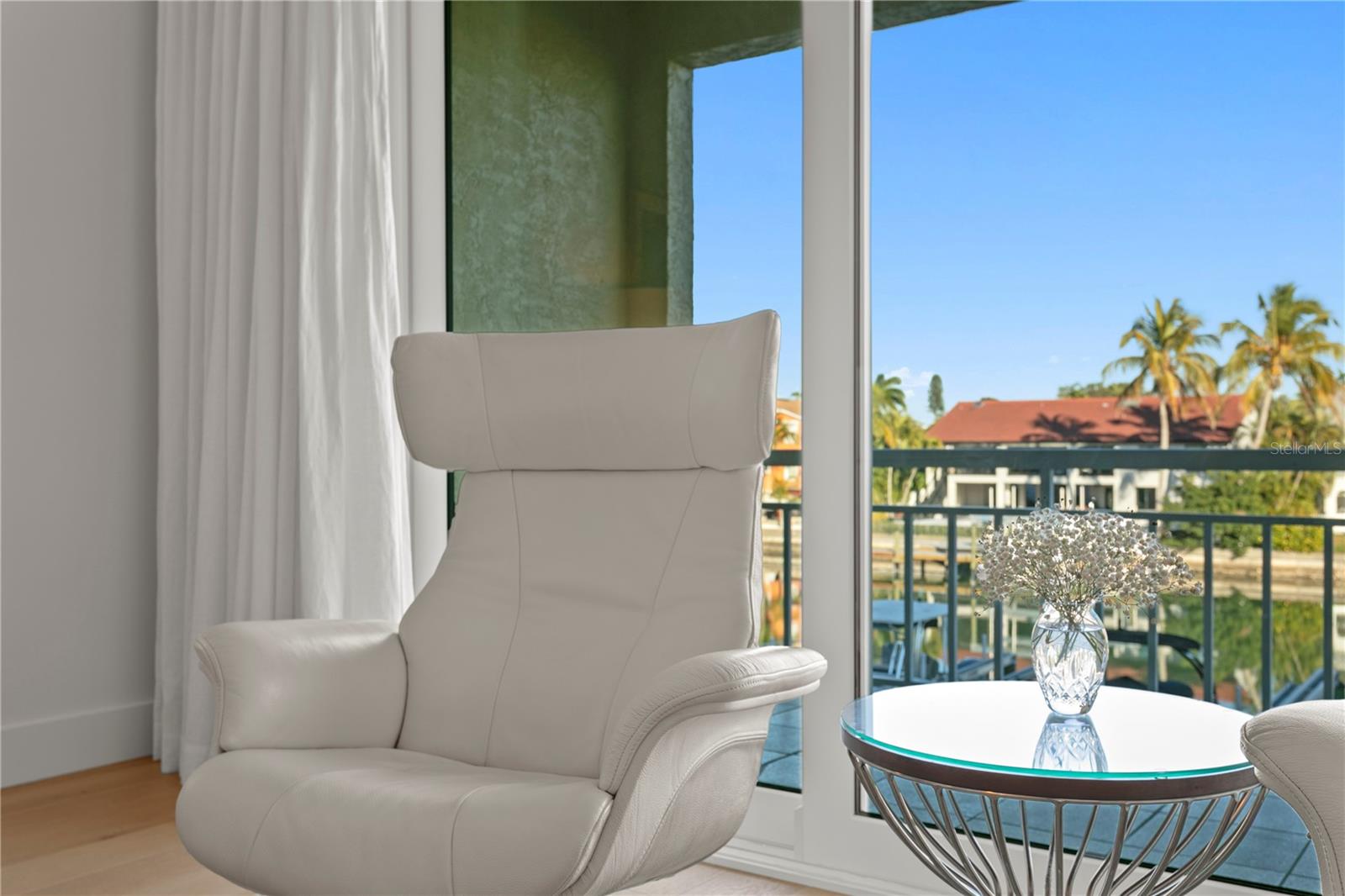 Living room view of Canal