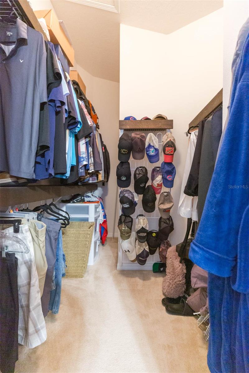 1 of 2 walk in closets. Other not pictured