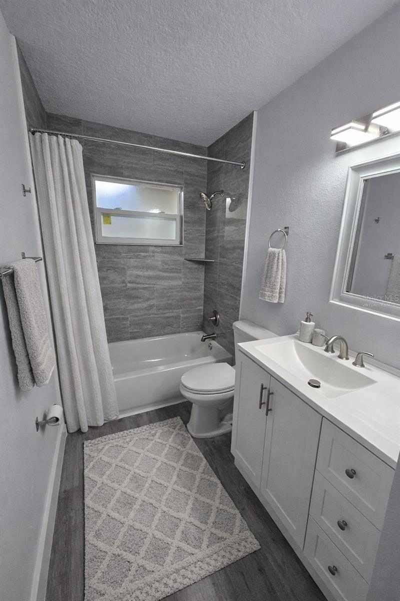 Bathroom. virtually staged