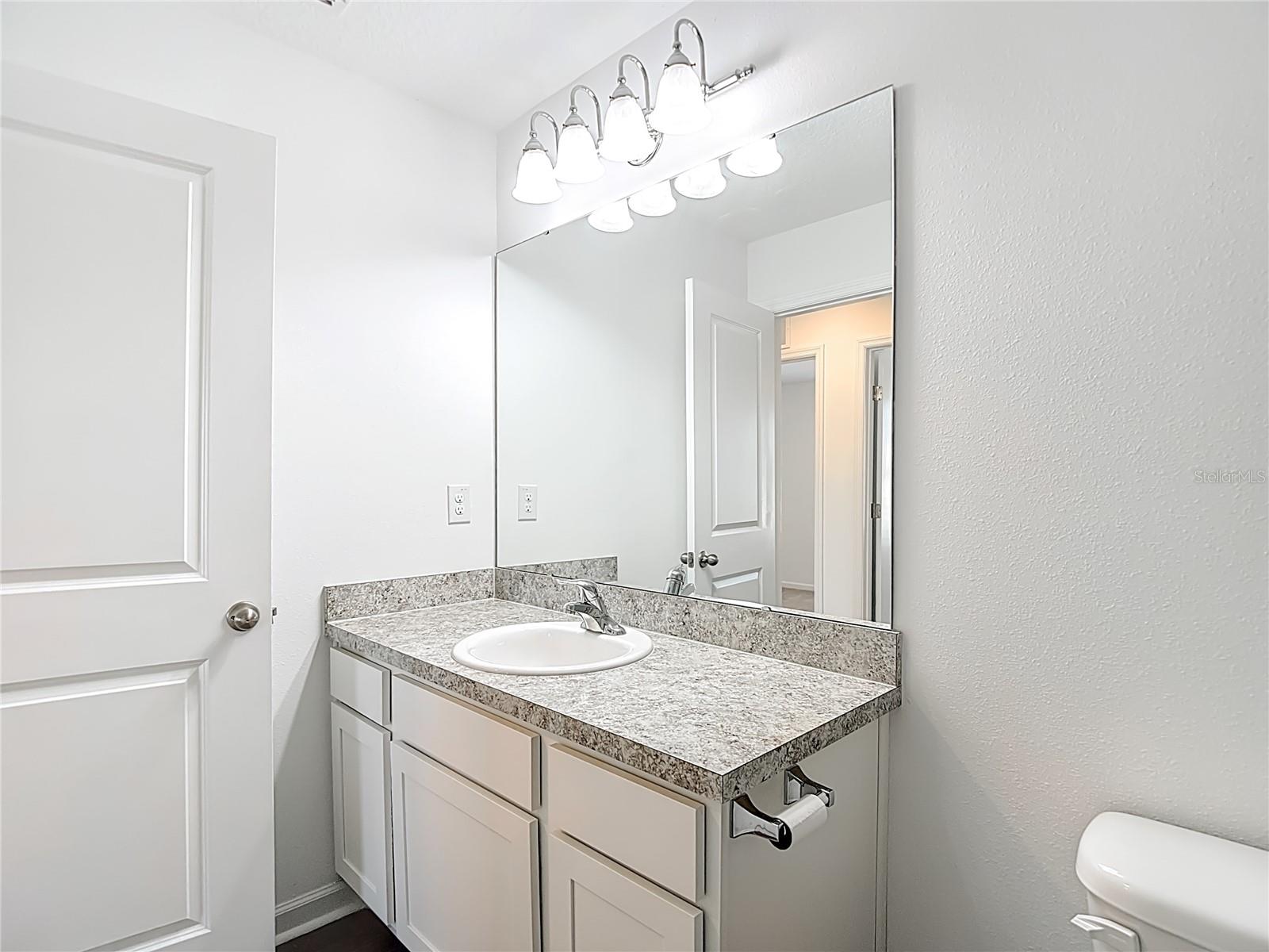 Secondary bathroom upstairs