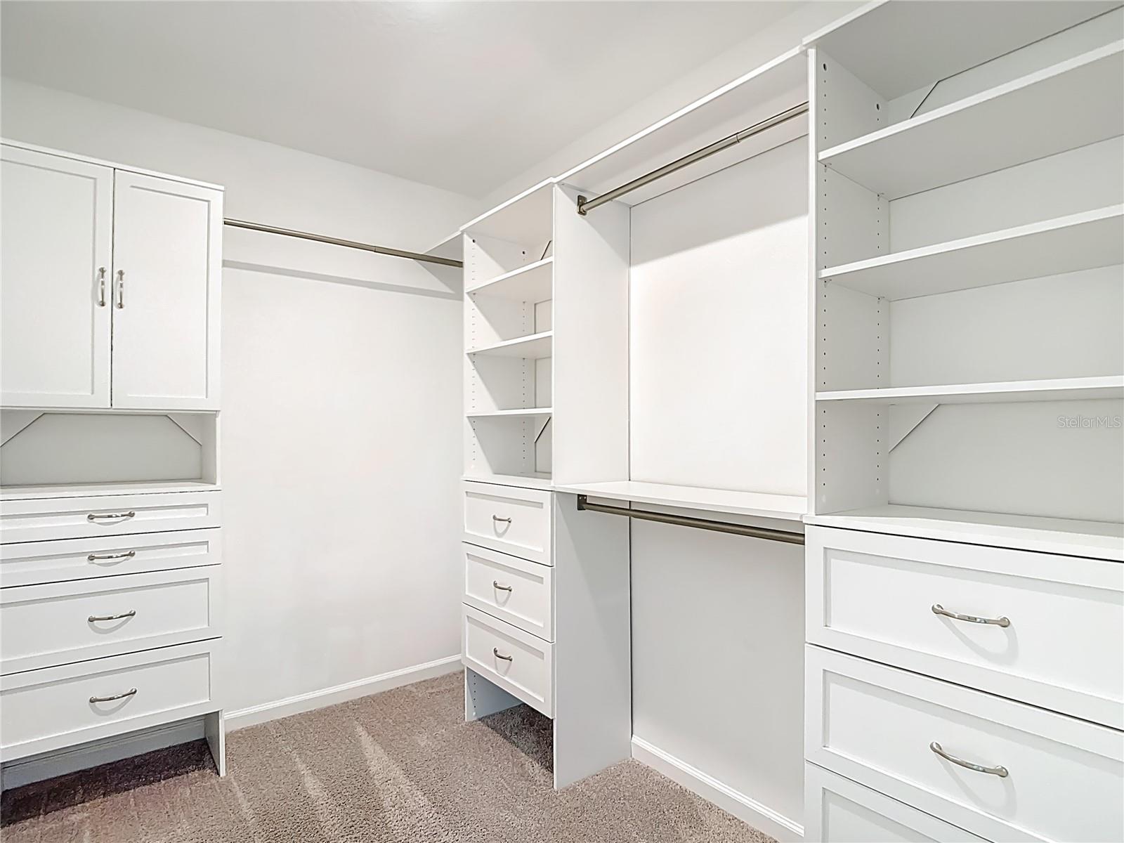 Primary bedroom closet