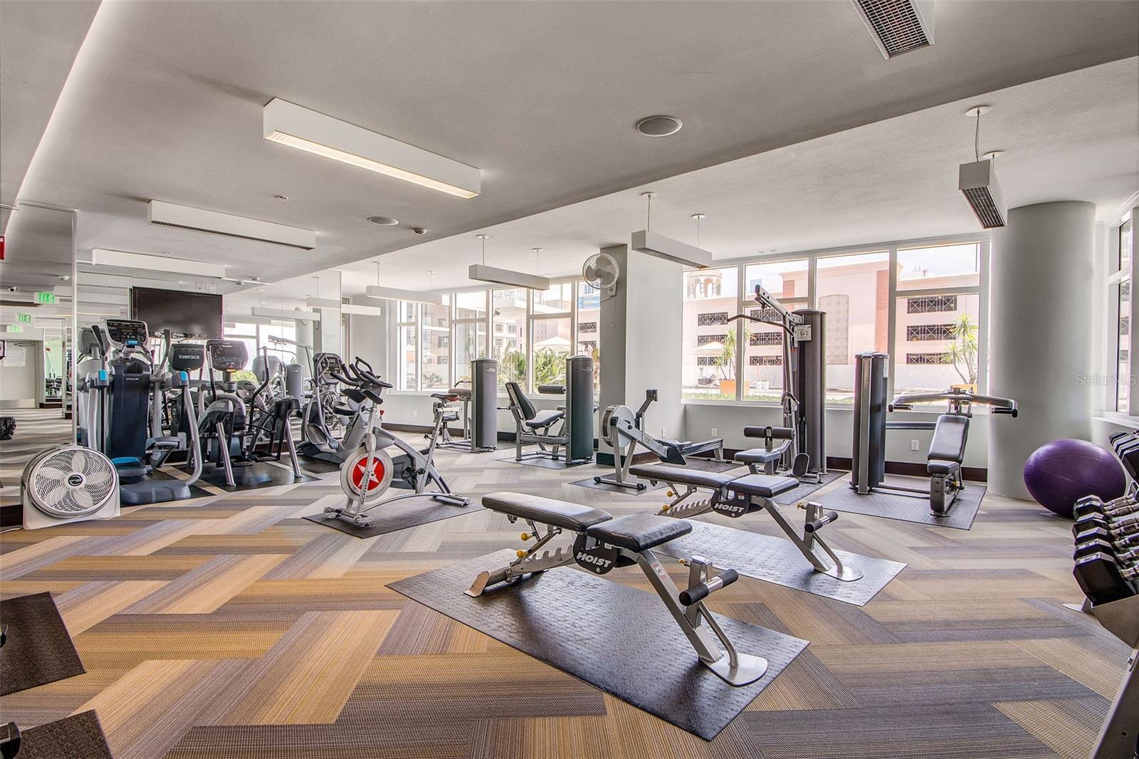 State iof the art Fitness Center