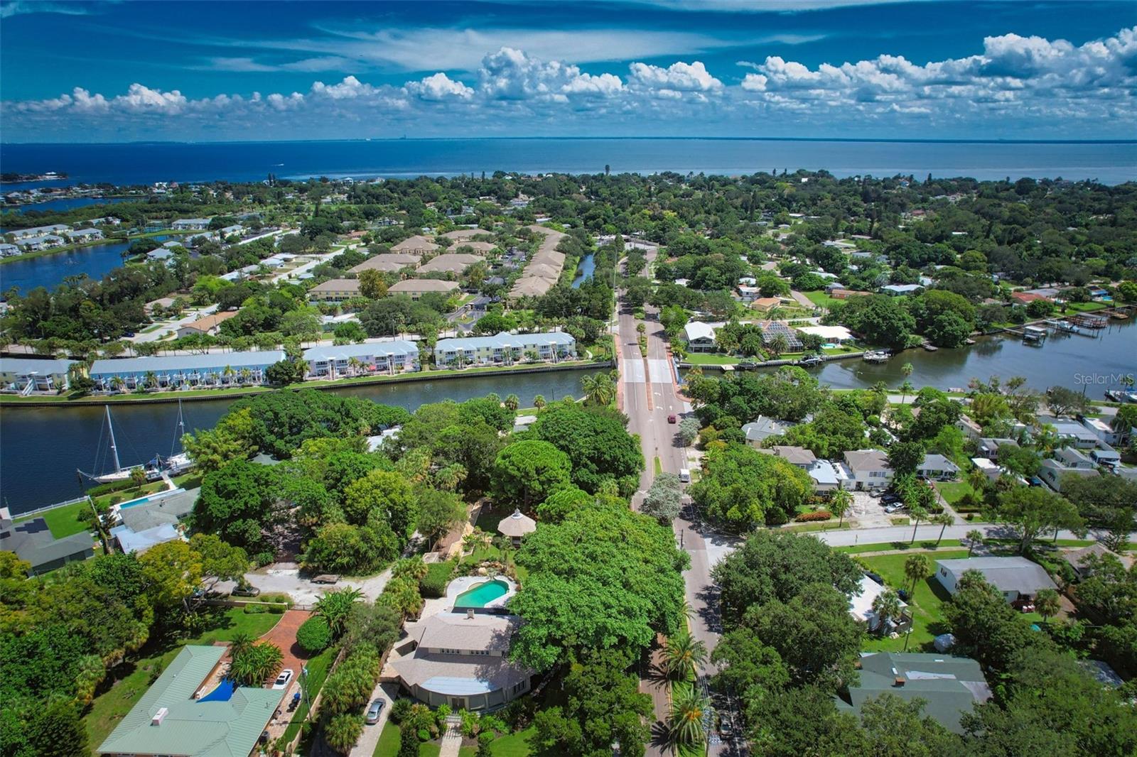 East toward Coquina Key and Tampa Bay