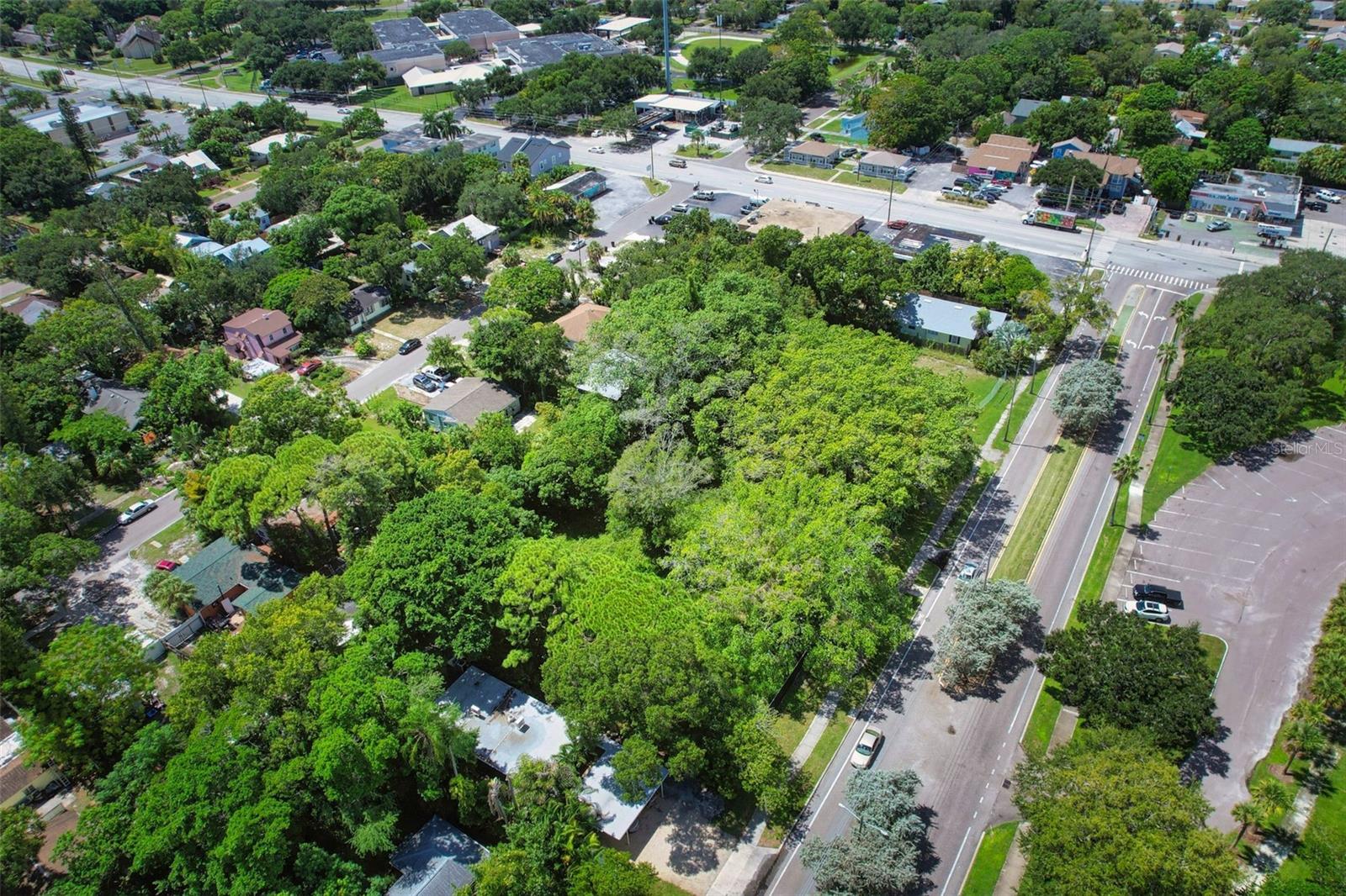 Southwest toward 6th Street
