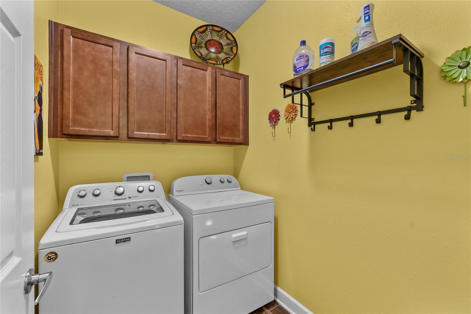 Laundry room with brandnew dryer!