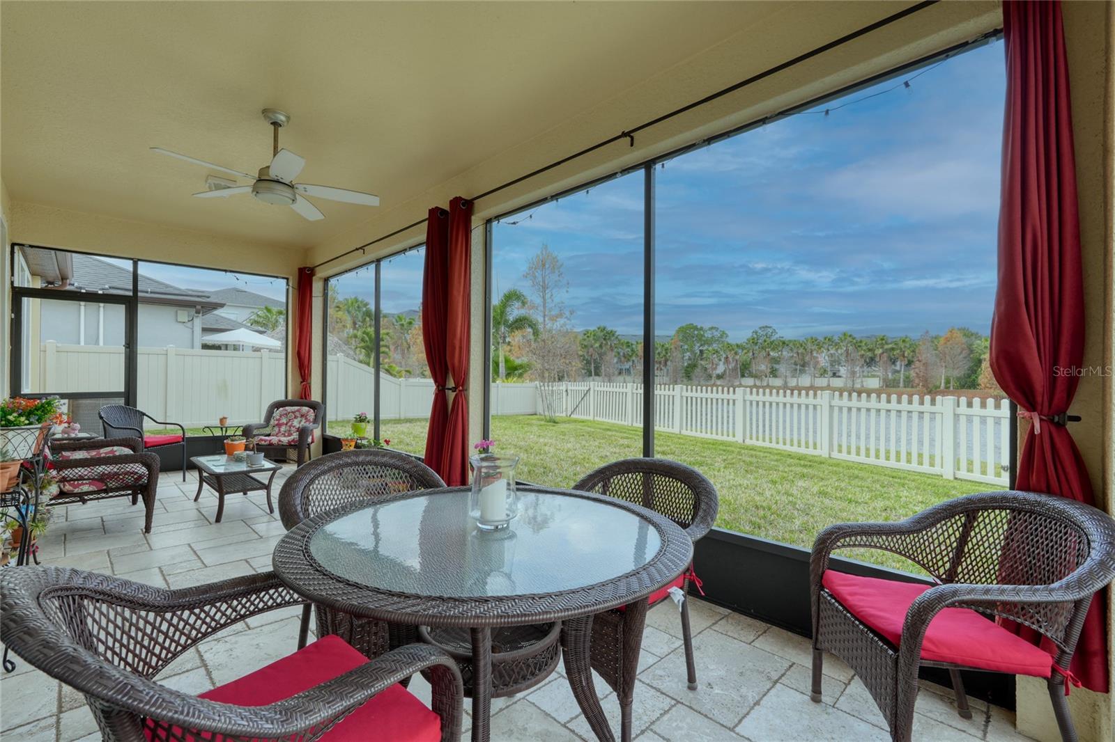 Accordion hurricane shutters!