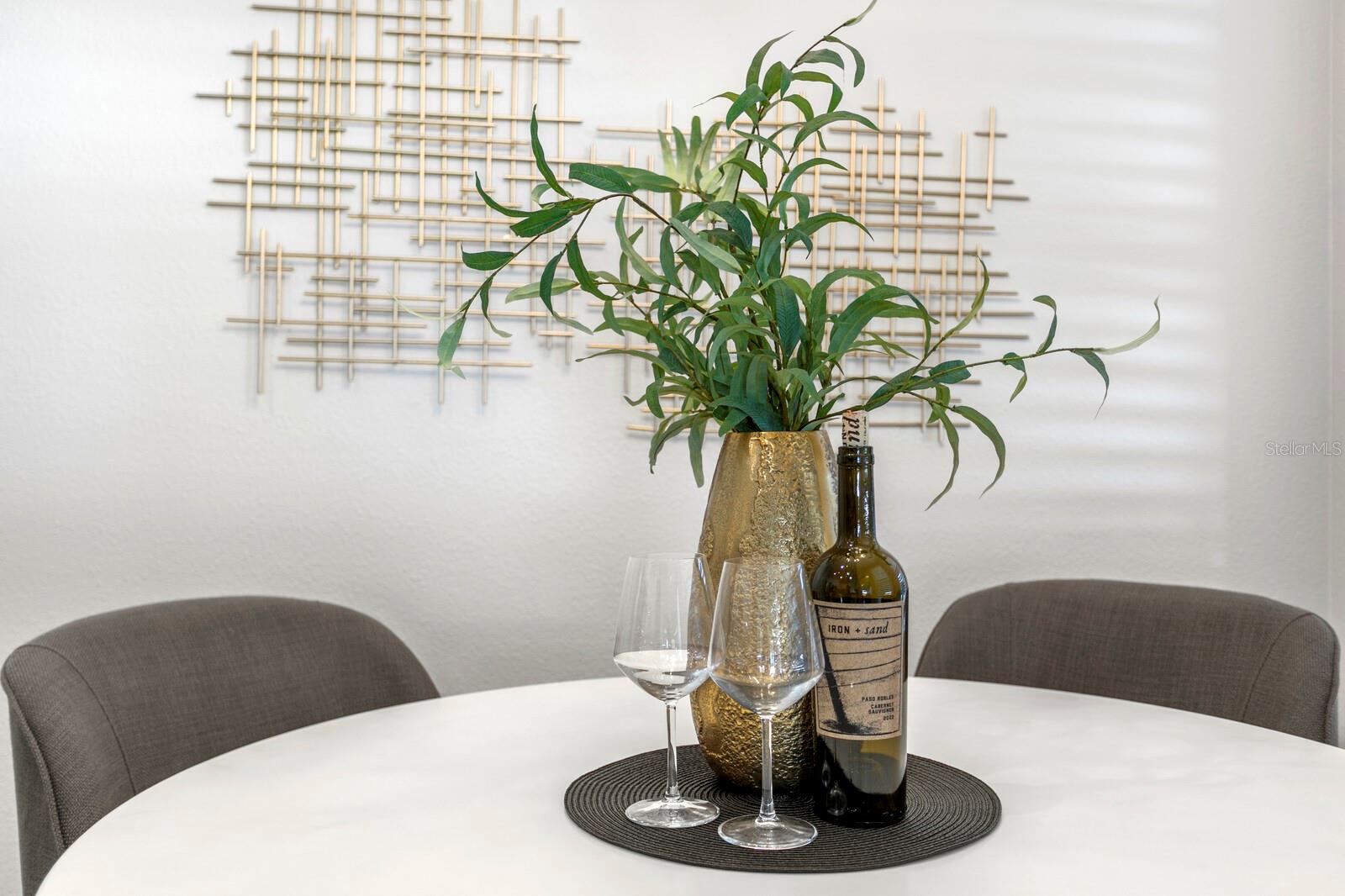 DINING AREA IN KITCHEN