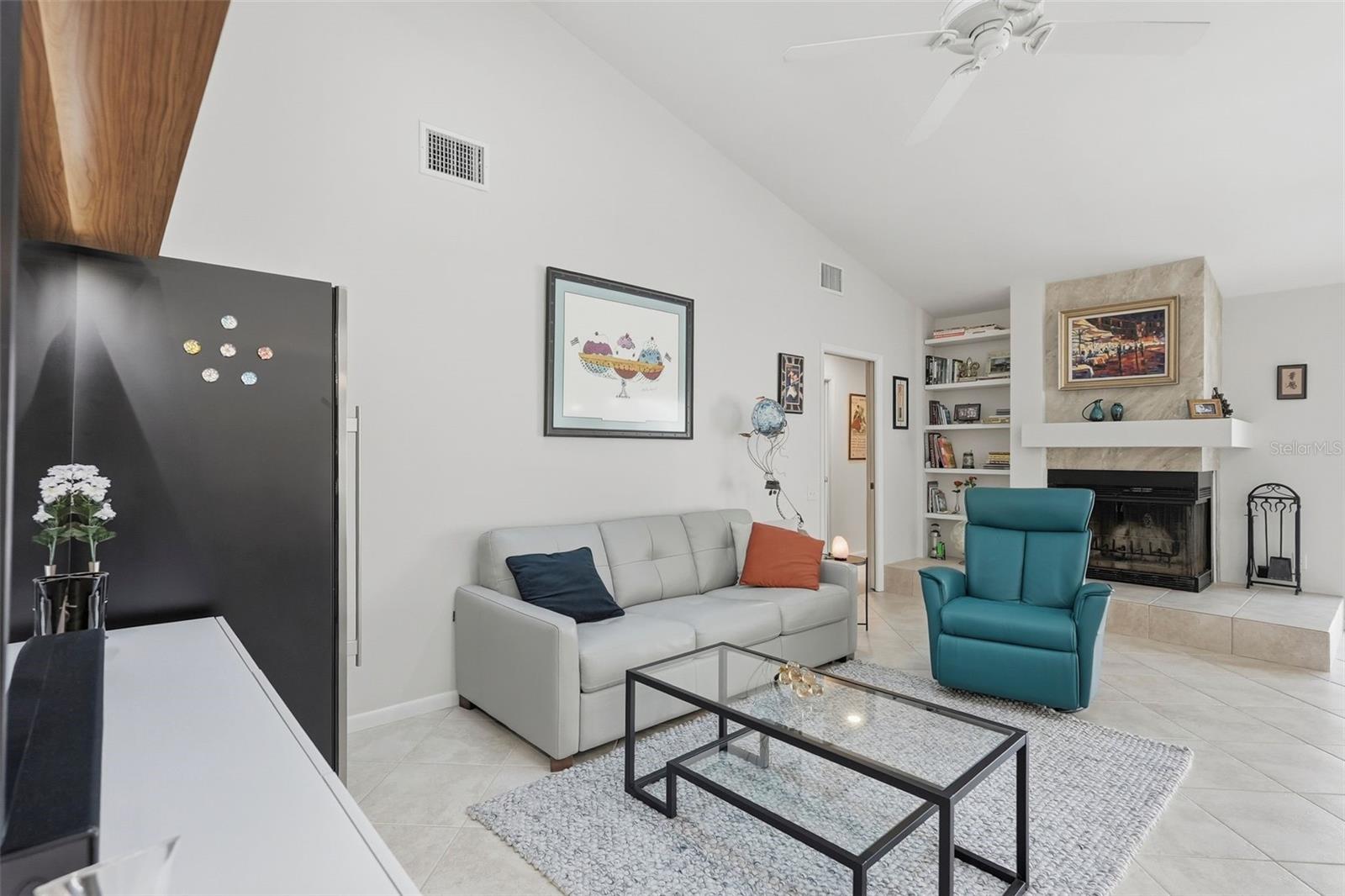Another view of the leisure room which opens to the other bedrooms/bathroom and indoor laundry area.