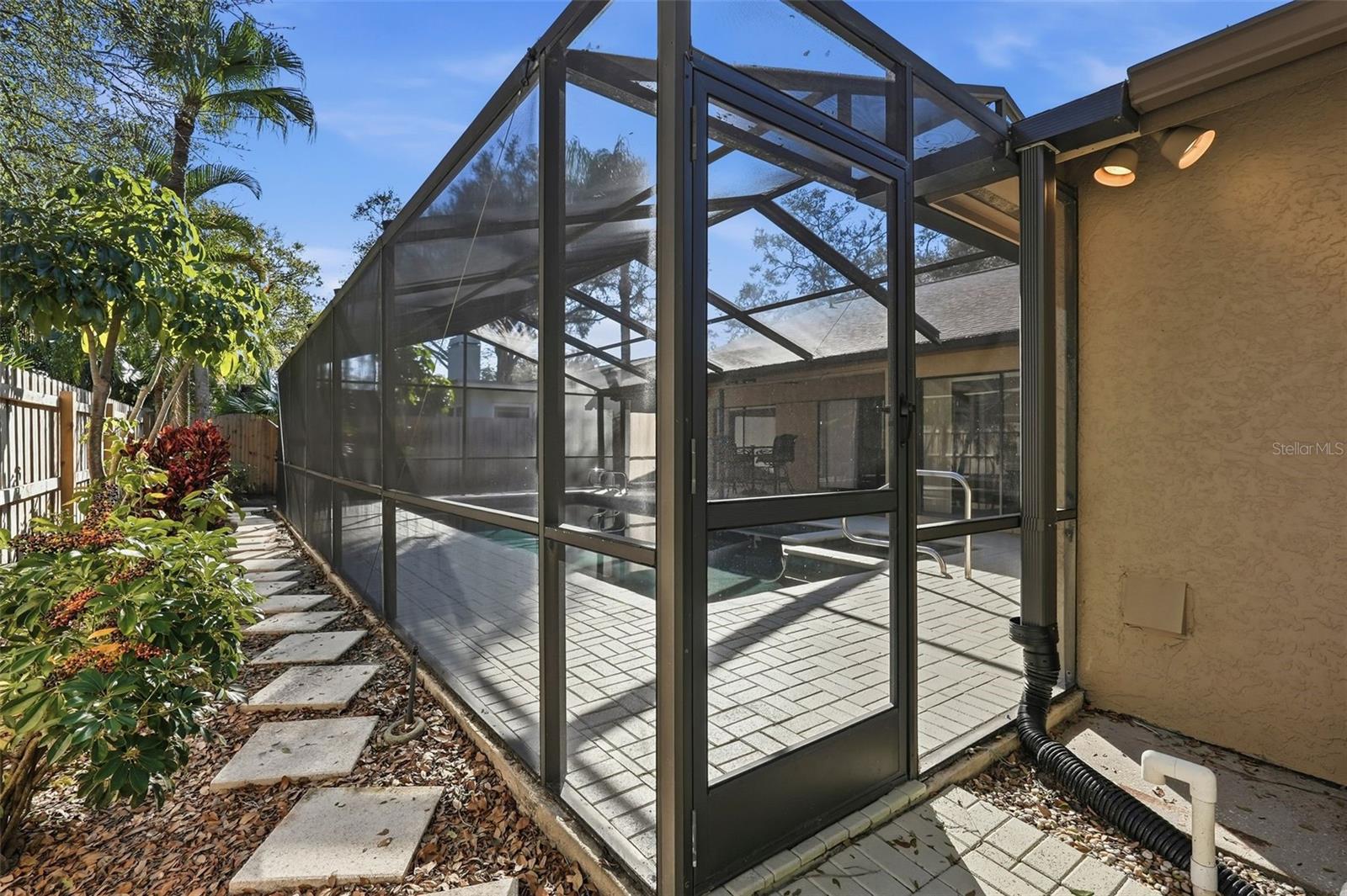 Another angle of the backyard