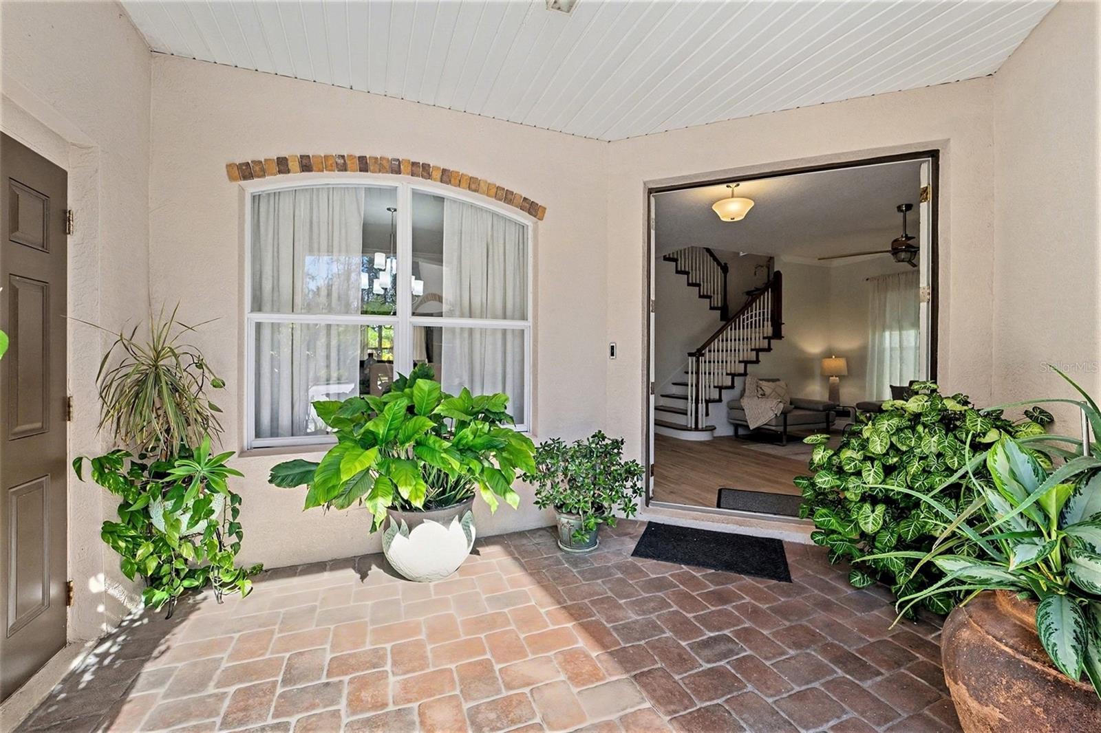 Front Entrance to the home