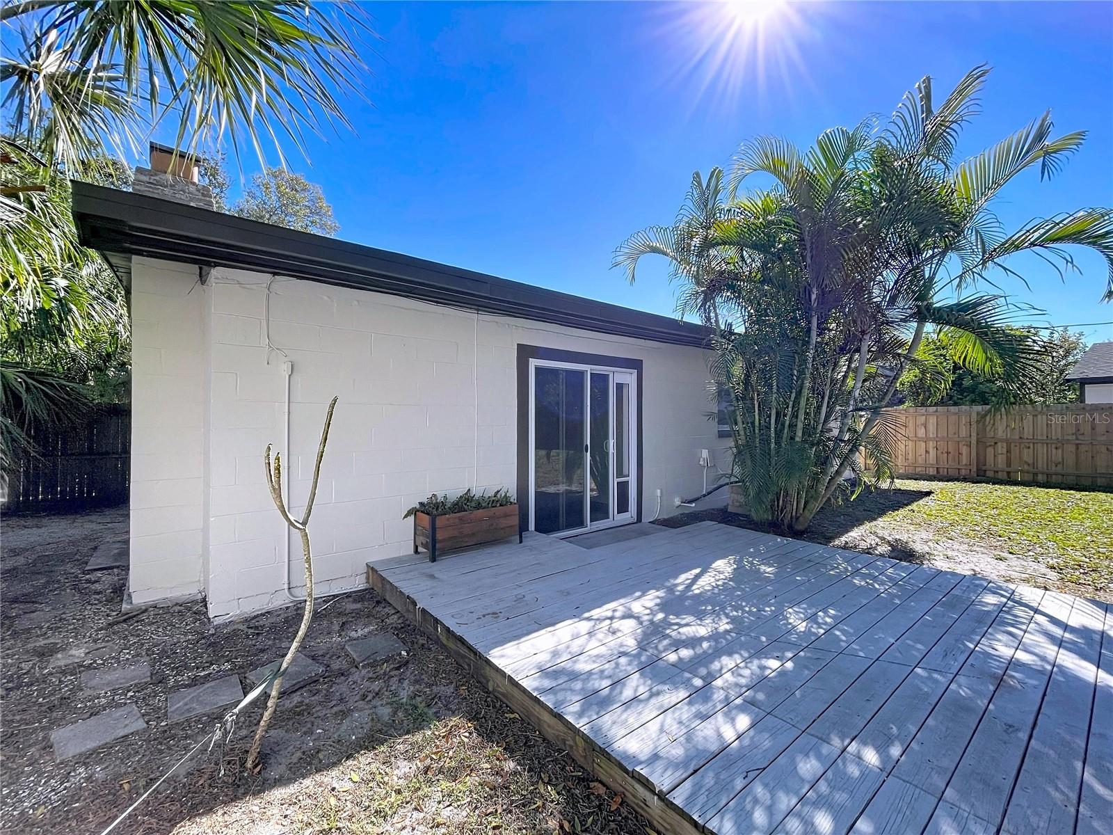 Back Patio/Living Space
