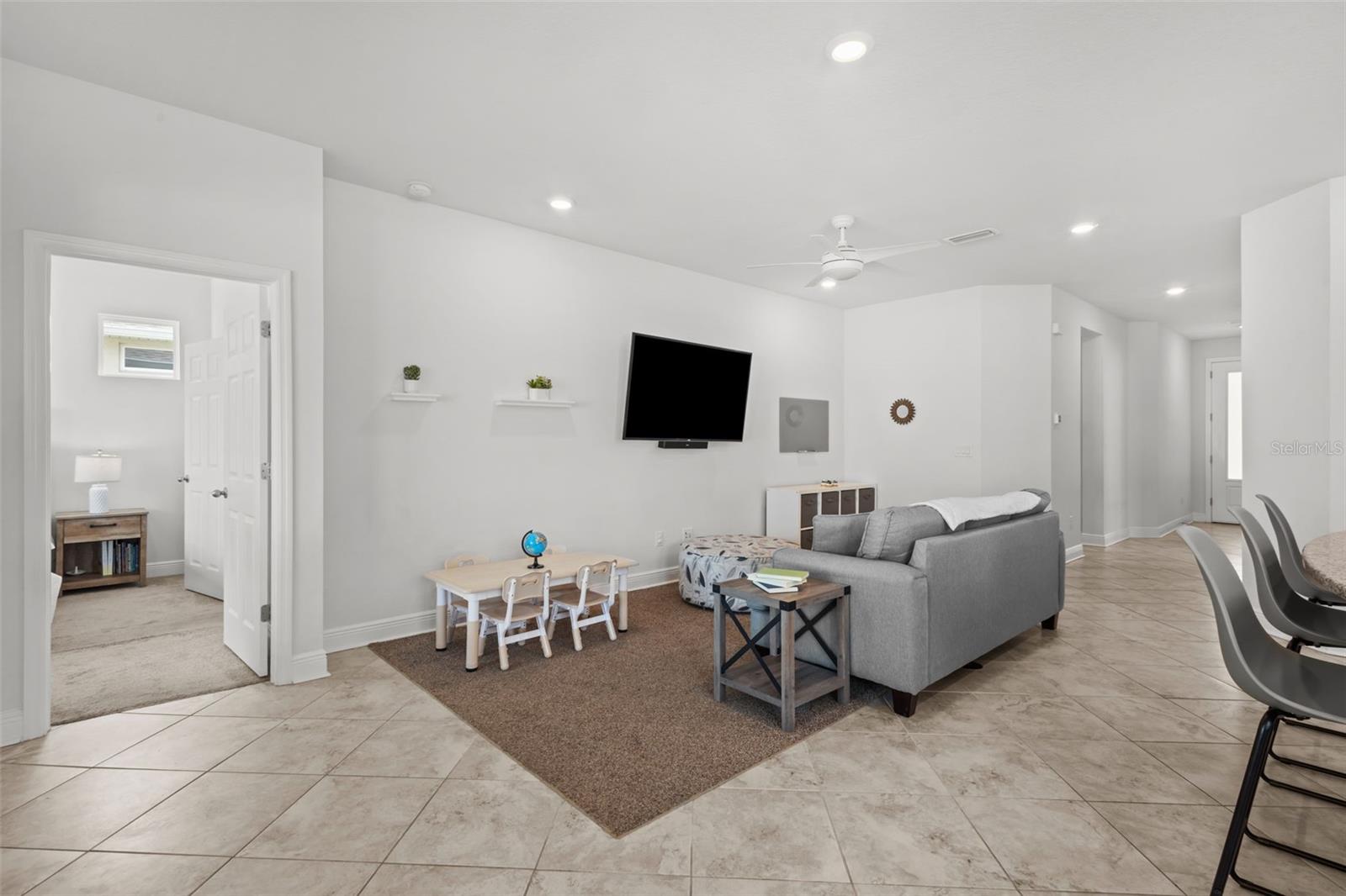 Bright, Open Living Room with Natural Light