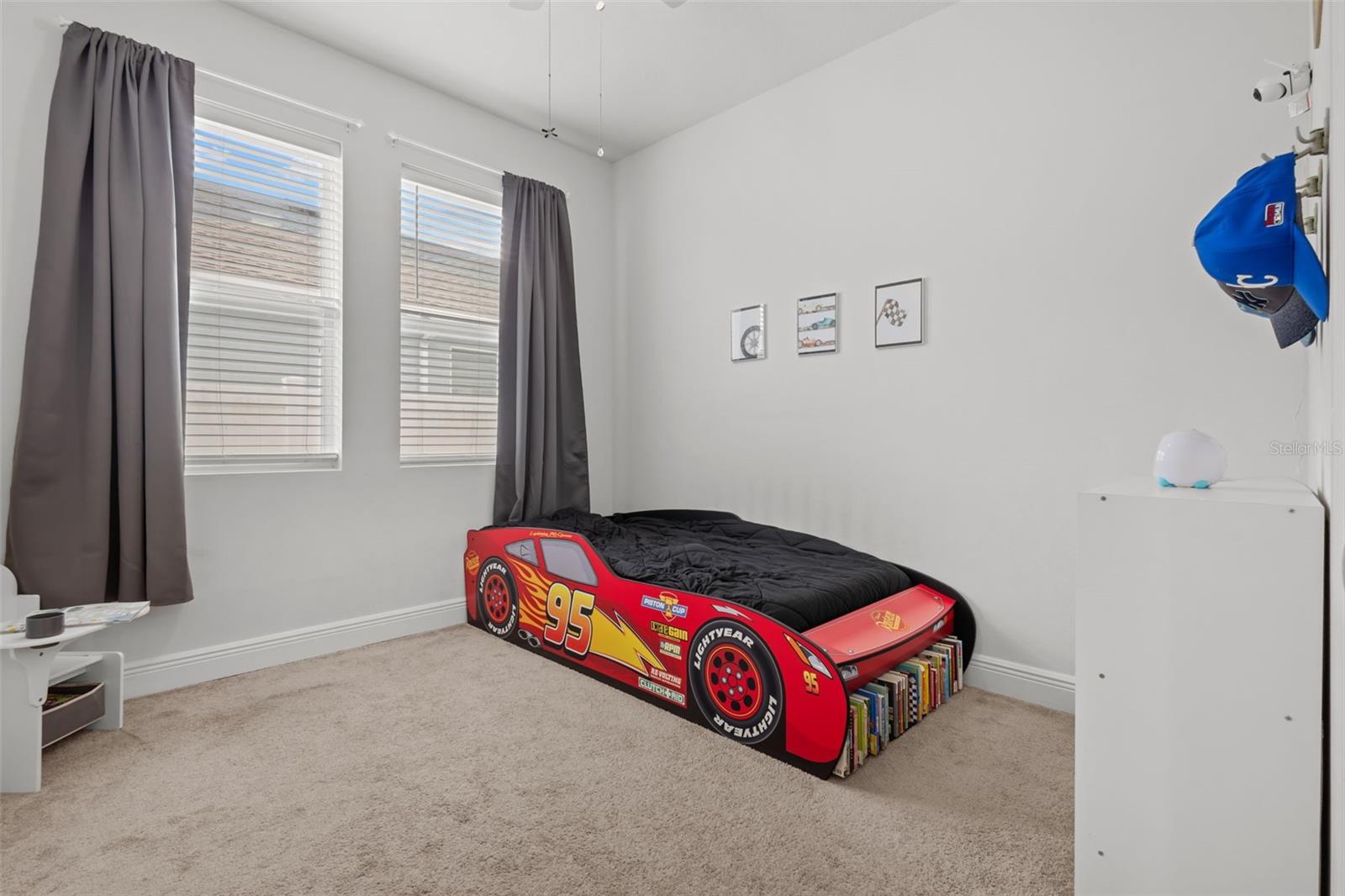 Secondary Bedroom with Custom Closet System