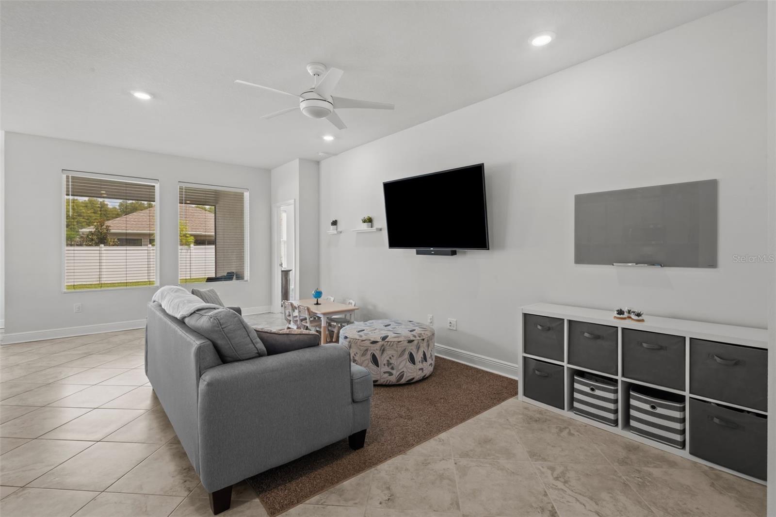 Bright, Open Living Room with Natural Light