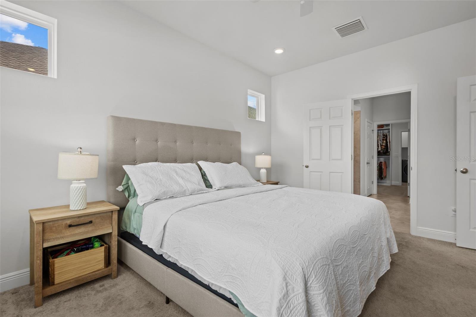 Private Primary Suite at the Back of the Home