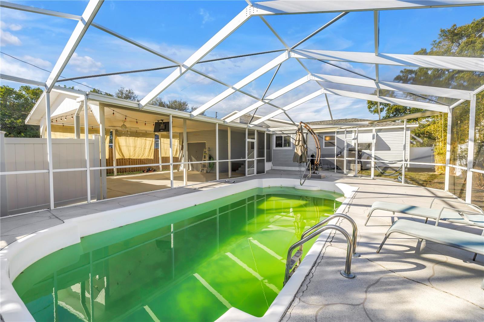 Pool pump will be replaced