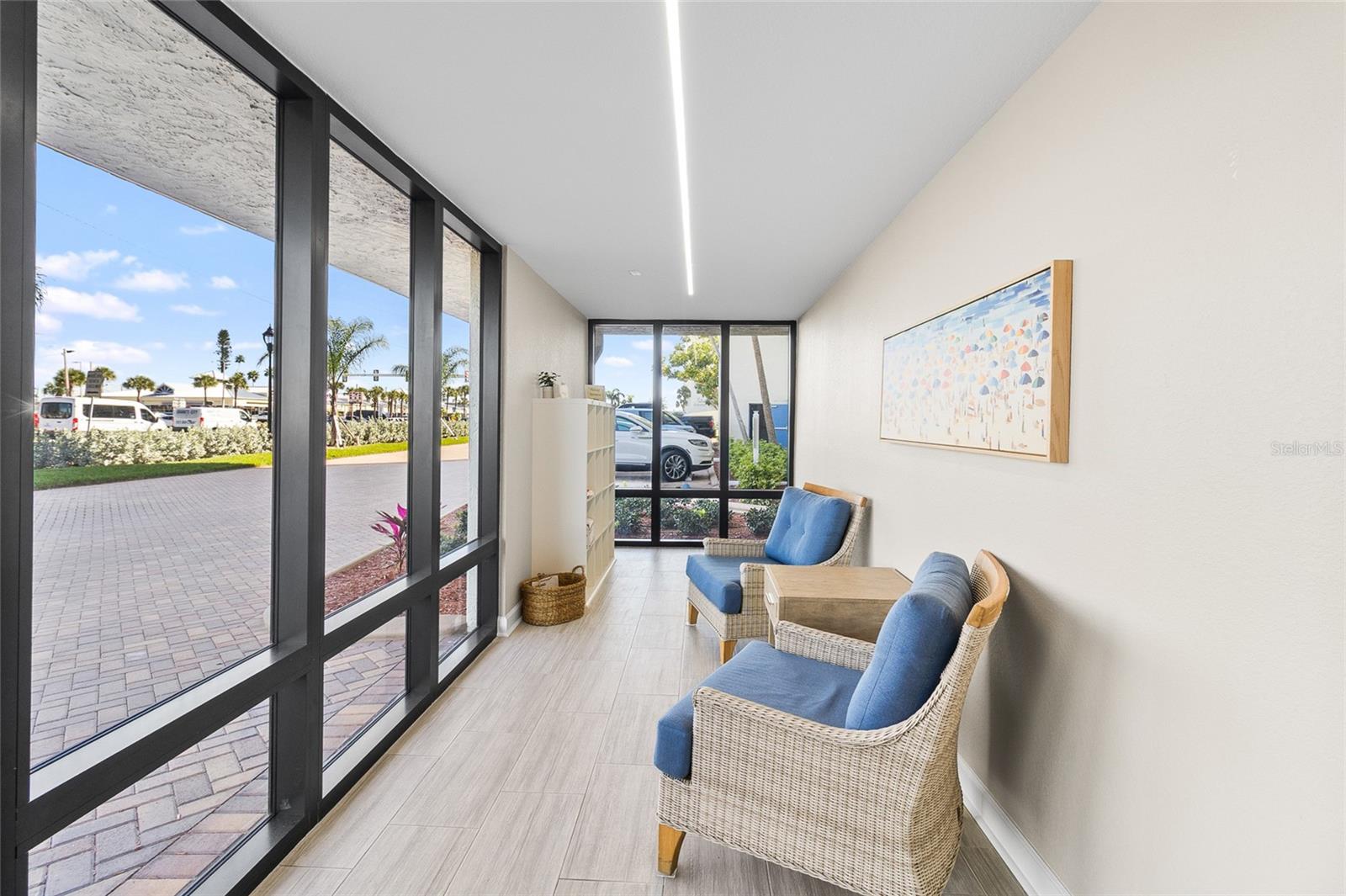 Lobby Lounge and Package Drop Off