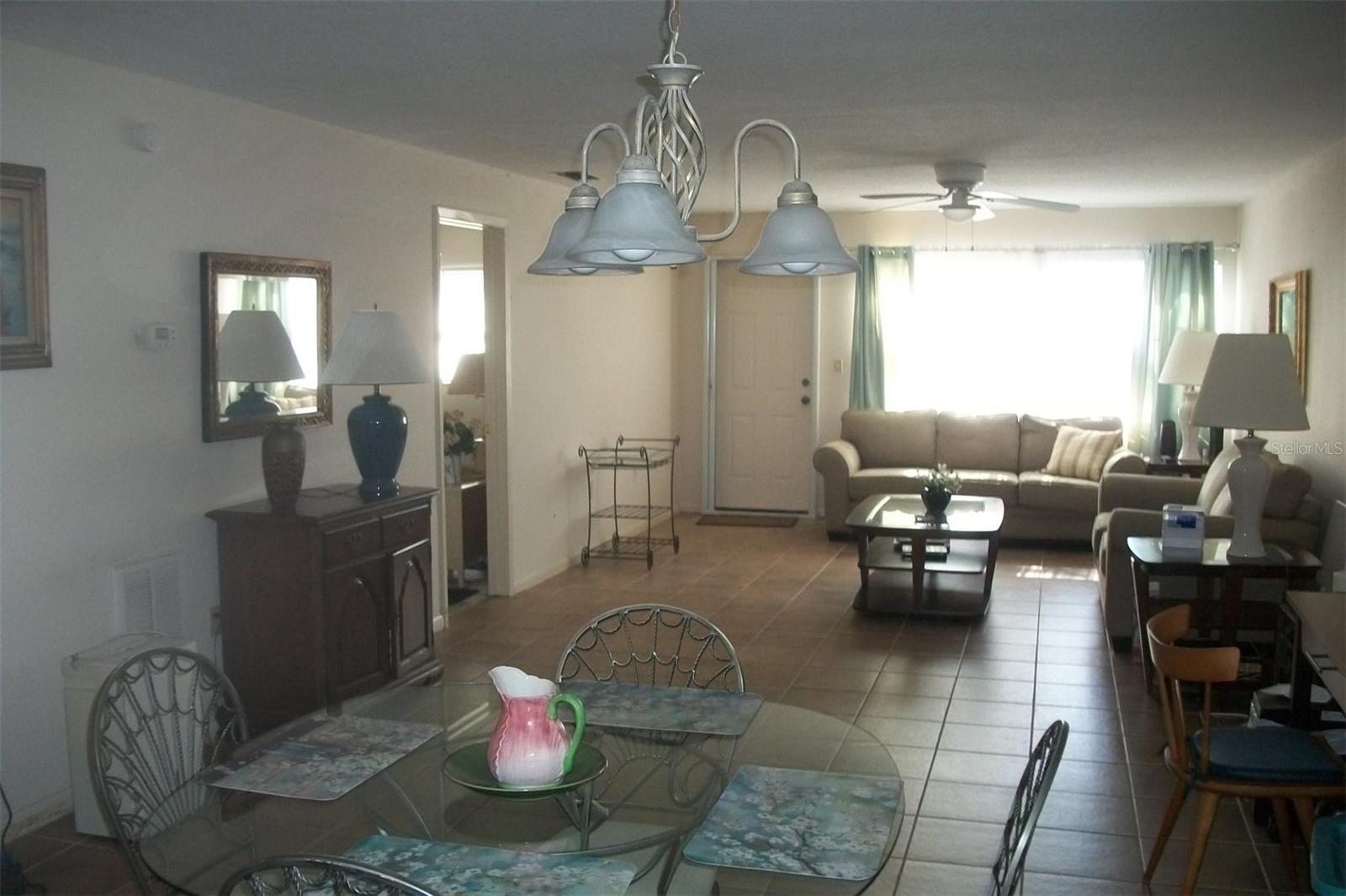 Living and Dining room combo