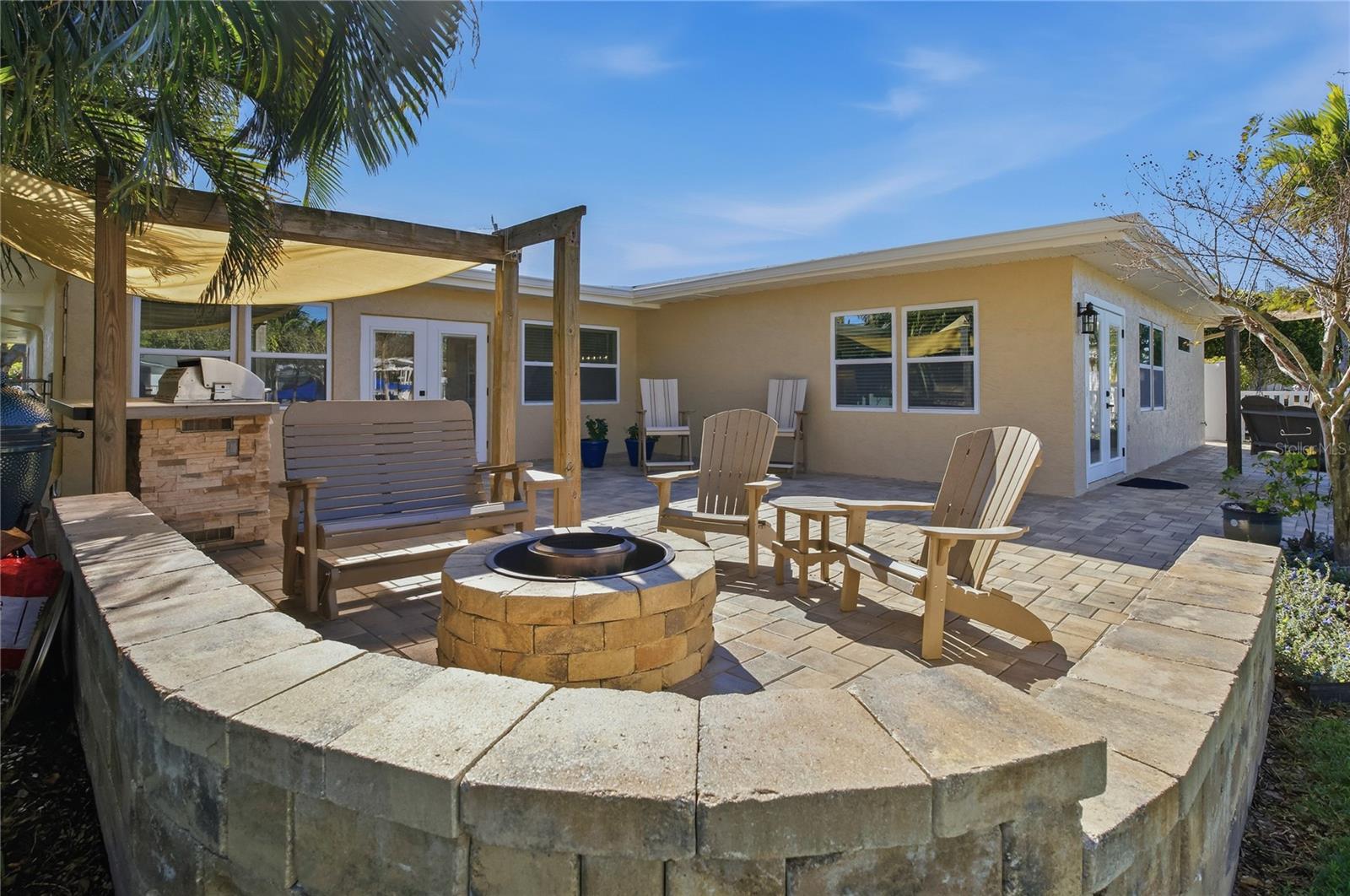 OUTDOOR LIVING IS A DREAM HERE!