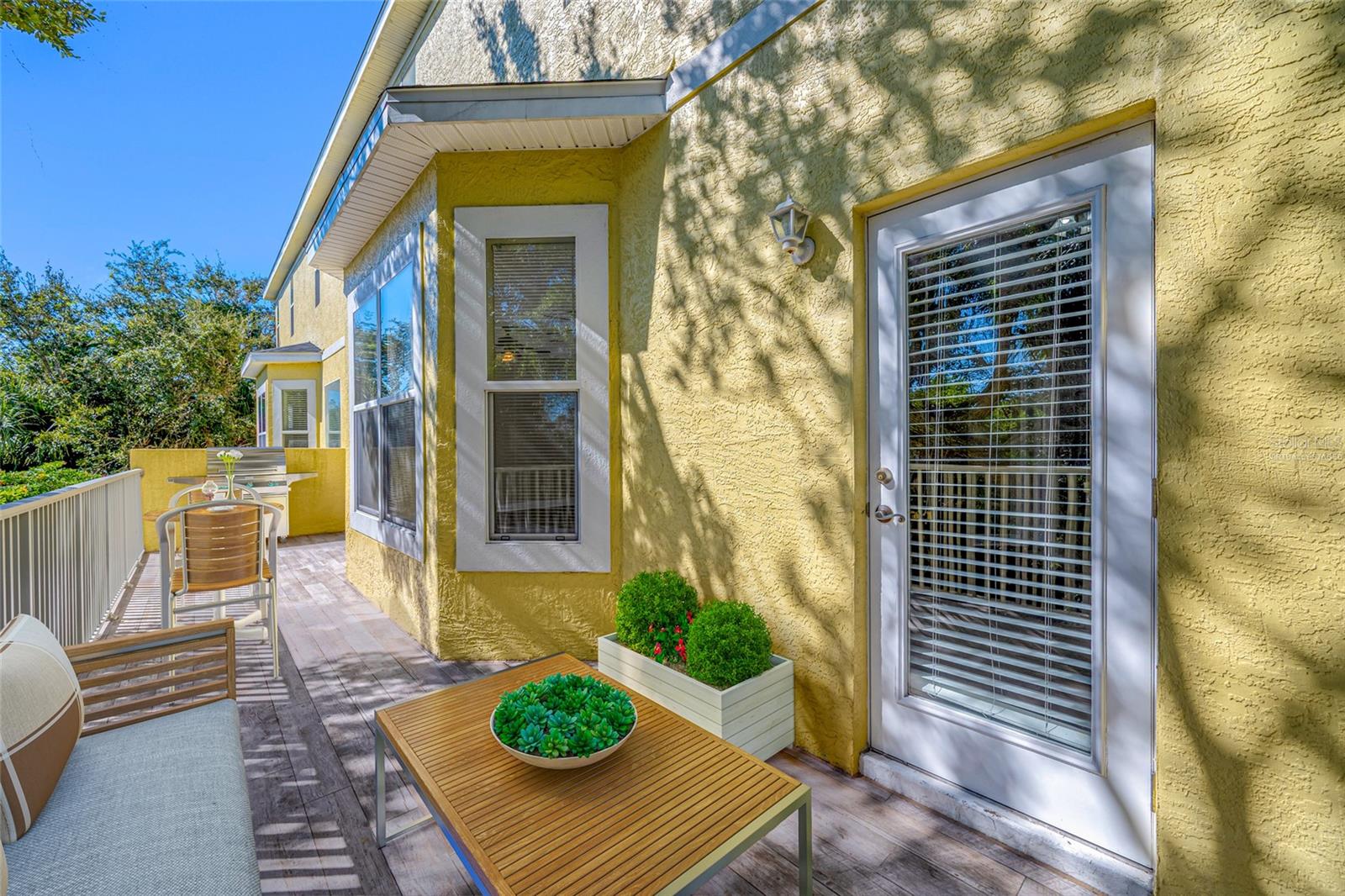 Virtually Staged Balcony