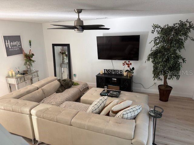 Enter into your huge 18x15 living room