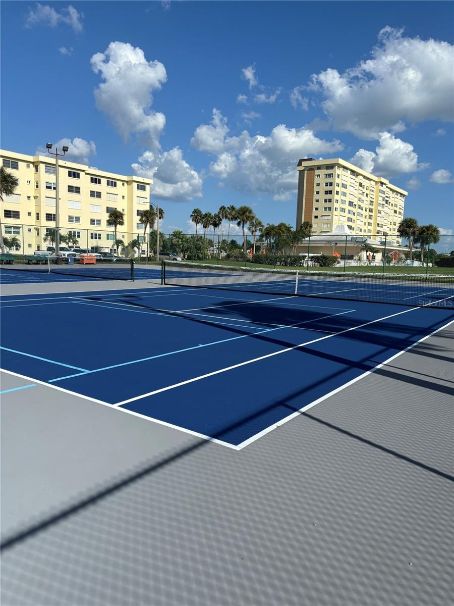 Tennis courts