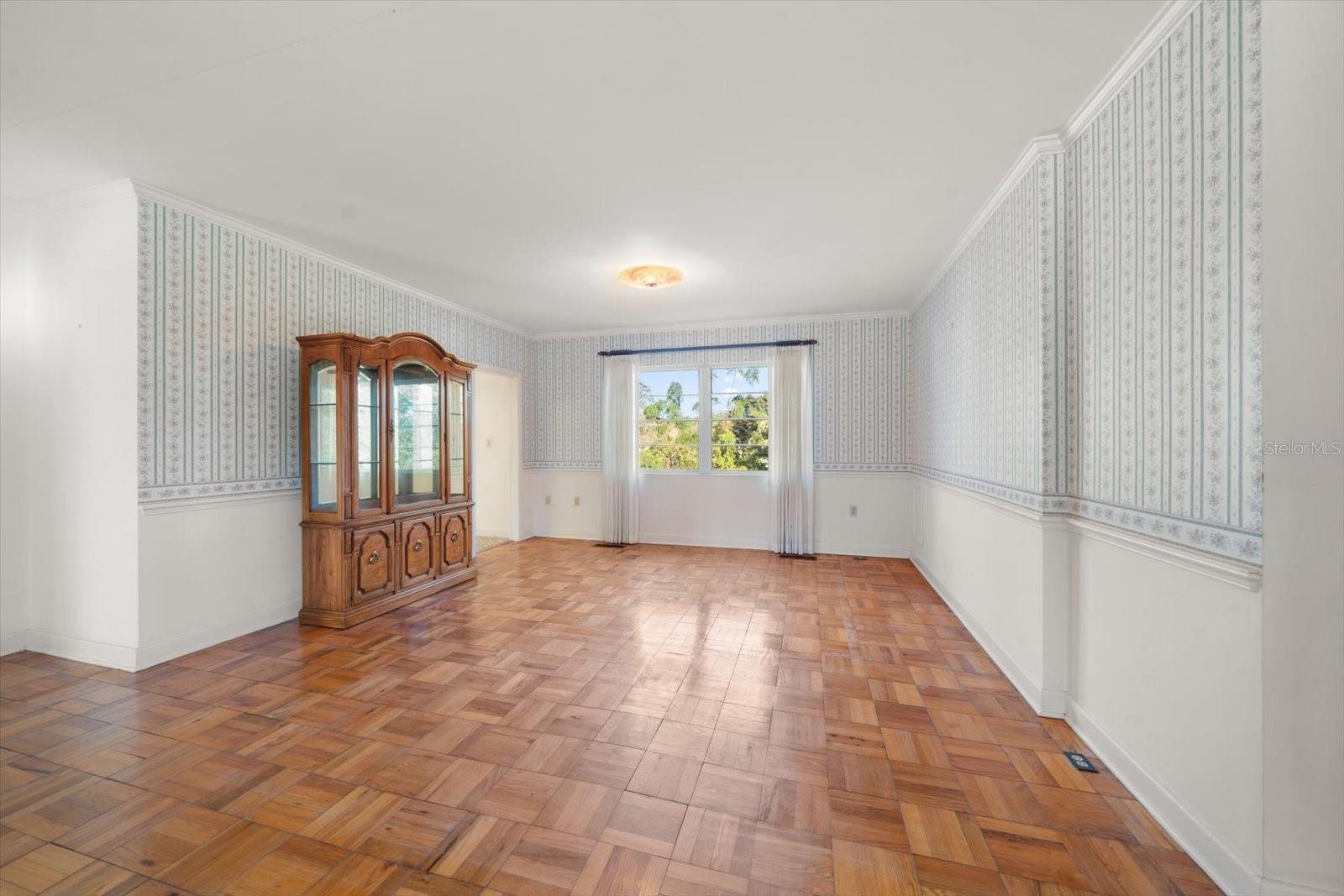 Living Room View to Dining Room